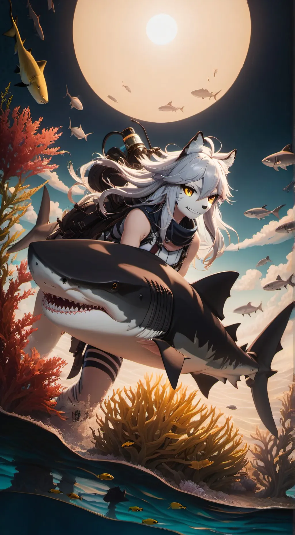 ai character: Shia background