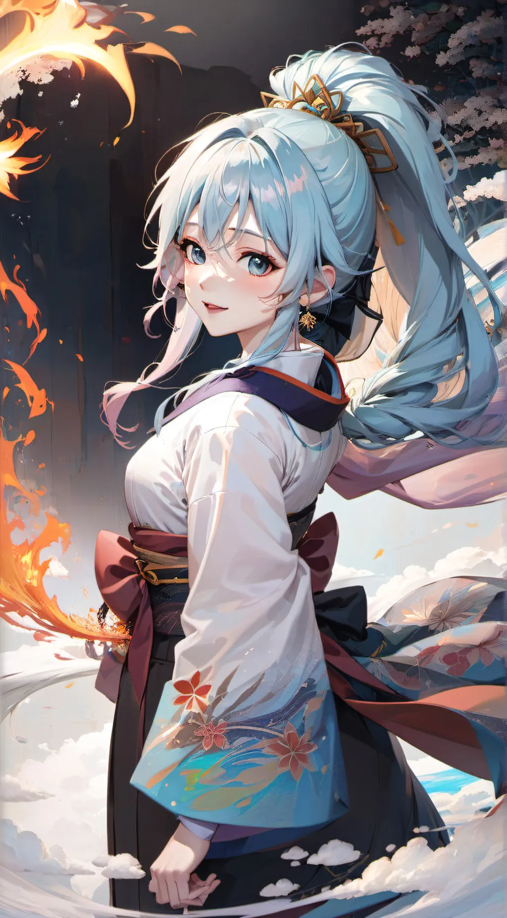 ai character: amy background