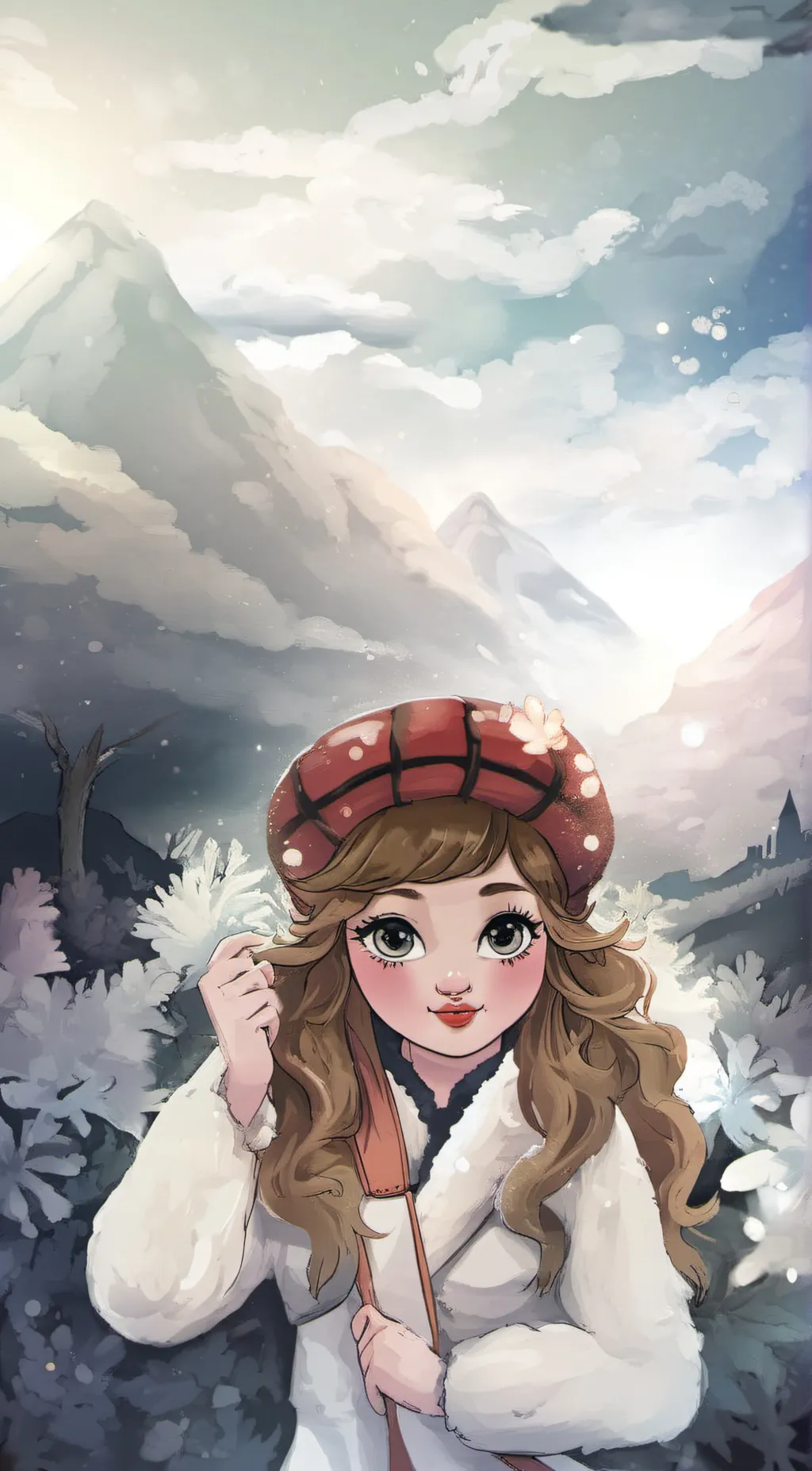 ai character: Tina background