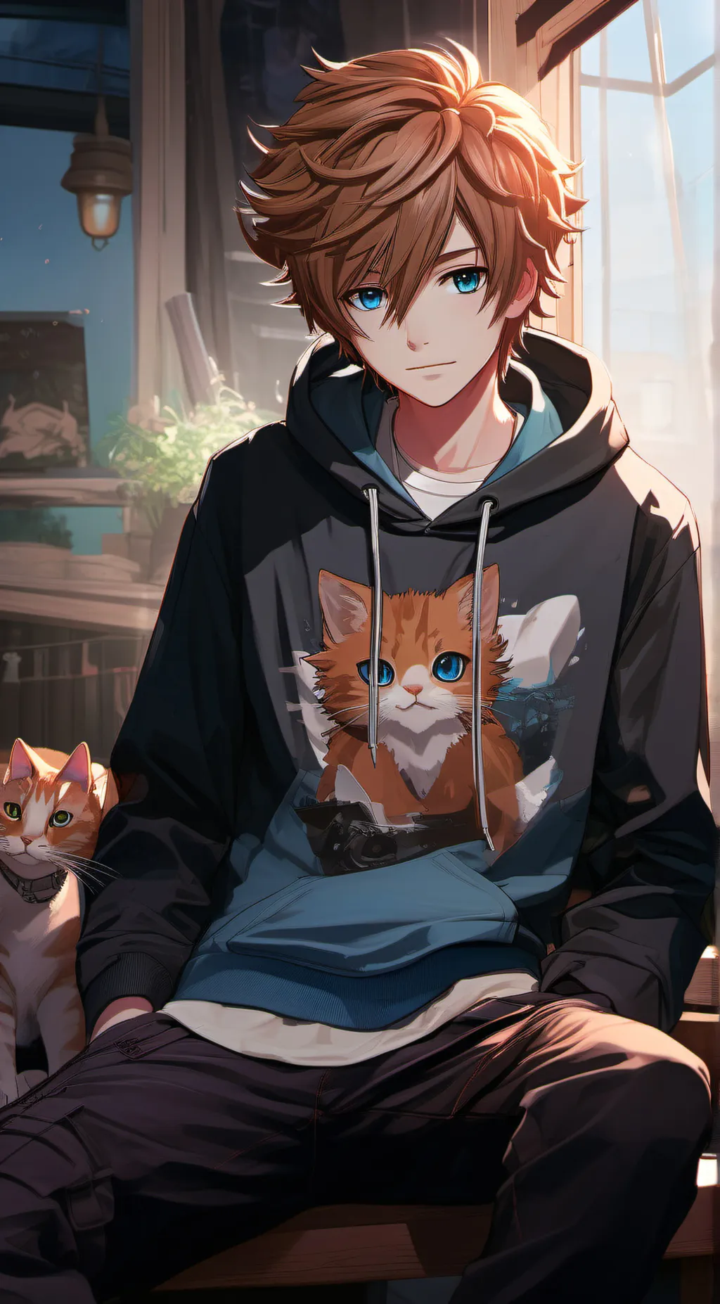 ai character: ♡Jake♡ background