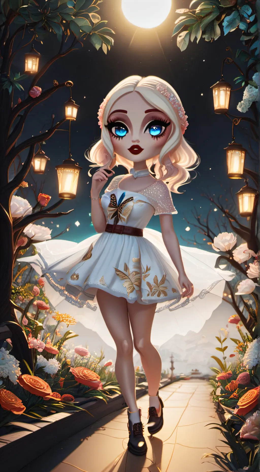 ai character: Lynnsie background