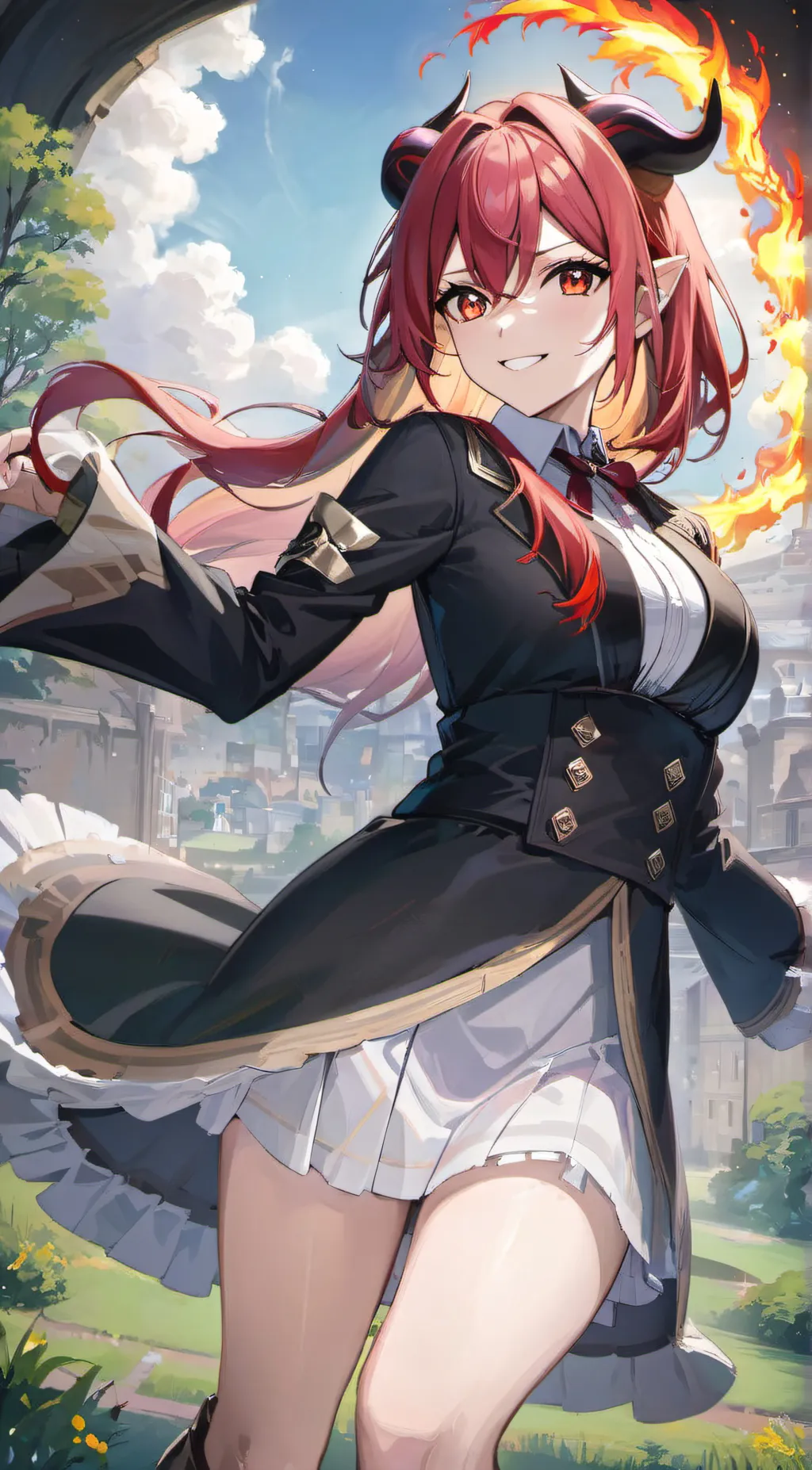 ai character: Selina  background