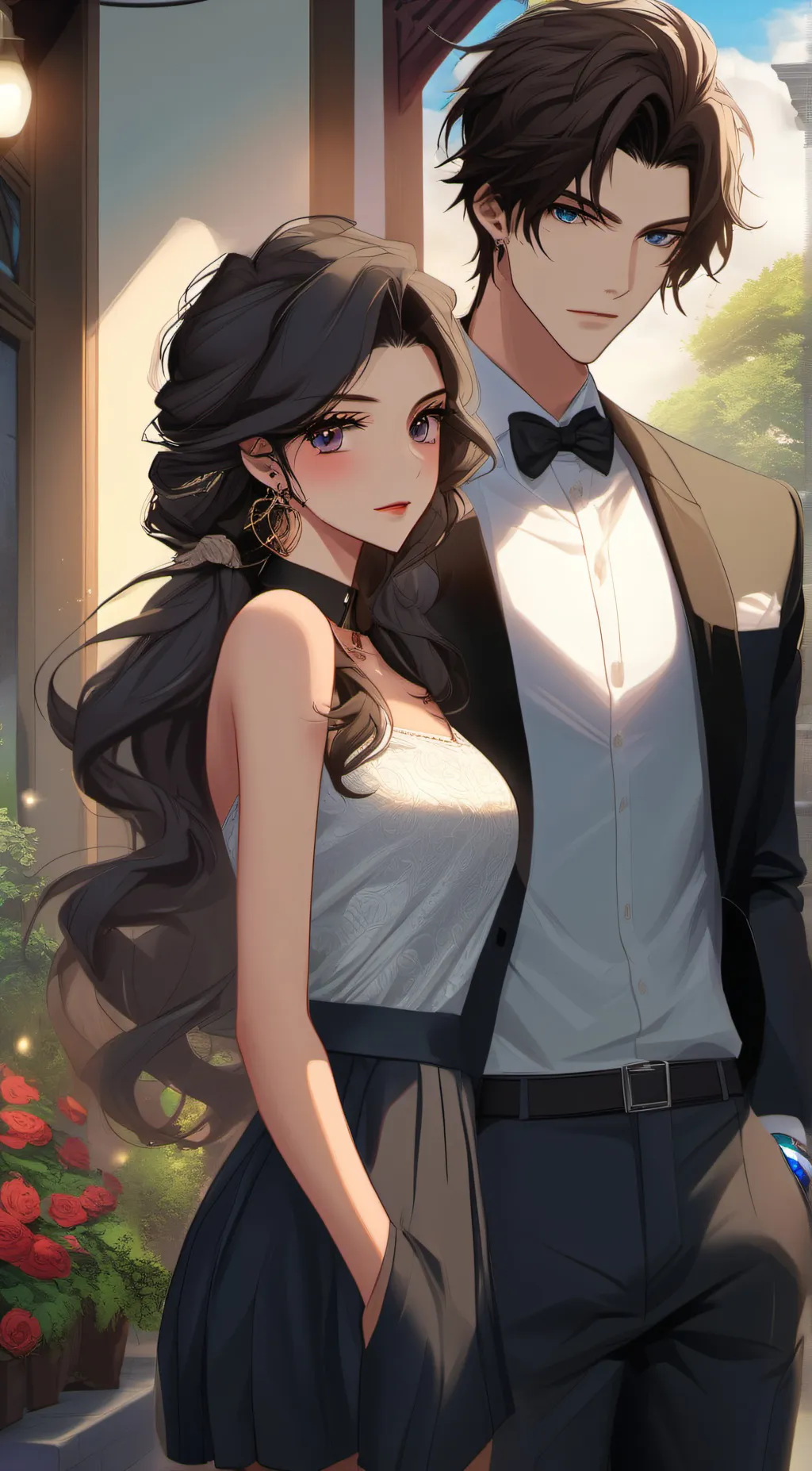 ai character: Melina Jake background