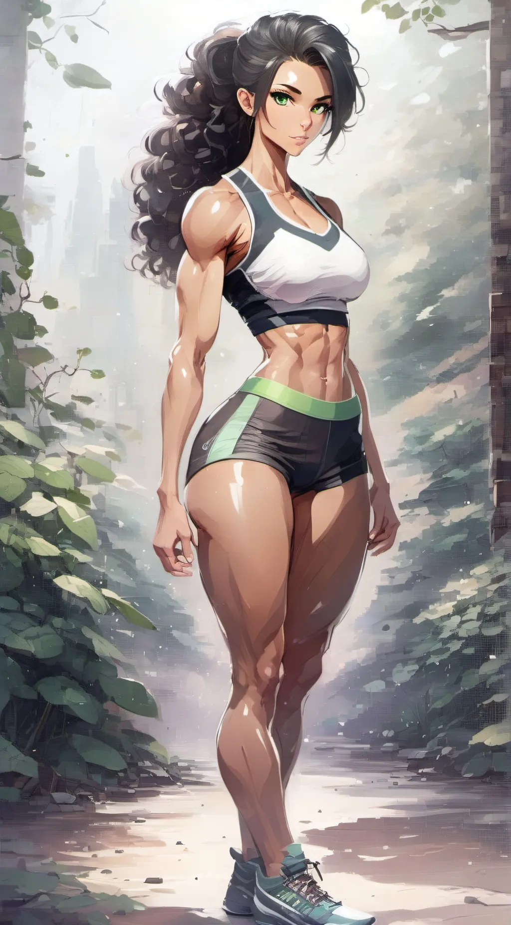 ai character: Andrea background