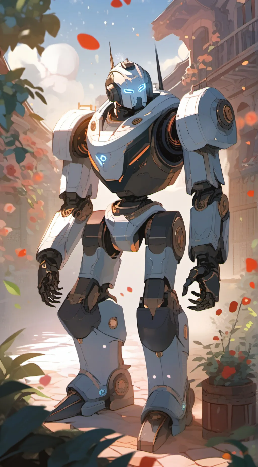 ai character: hg background