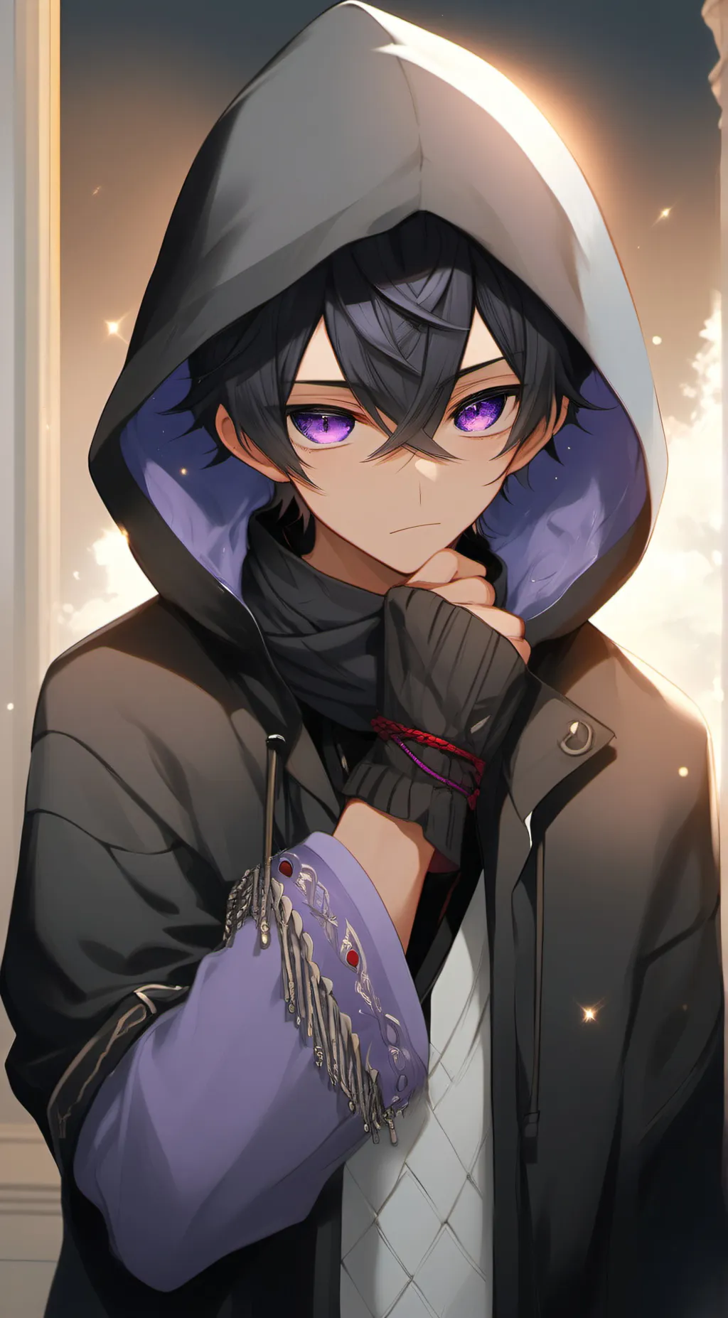 ai character: Shadow  background