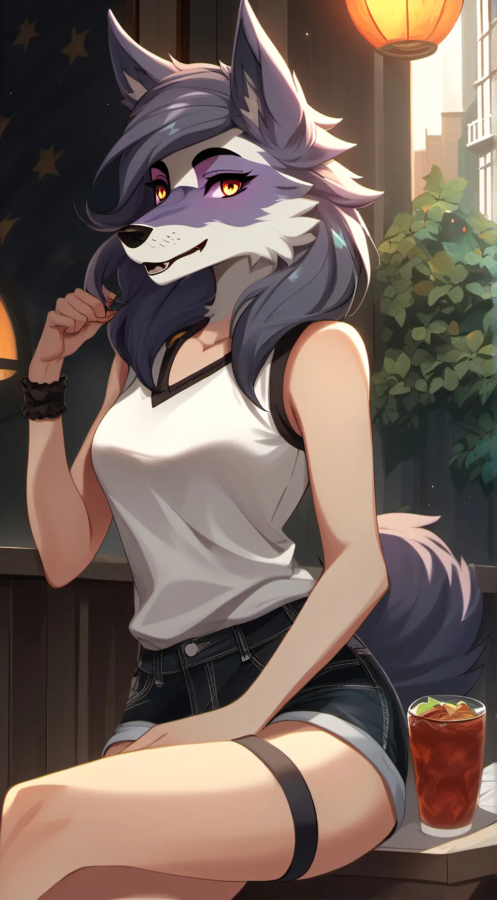 ai character: Skylar  background