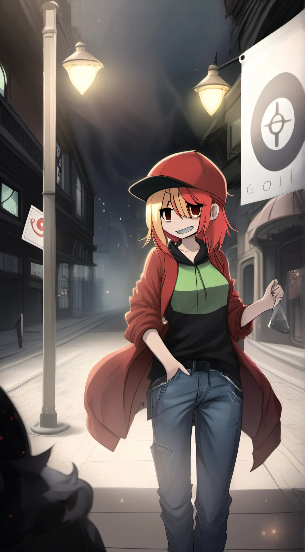 ai character: Ruby-anne  background