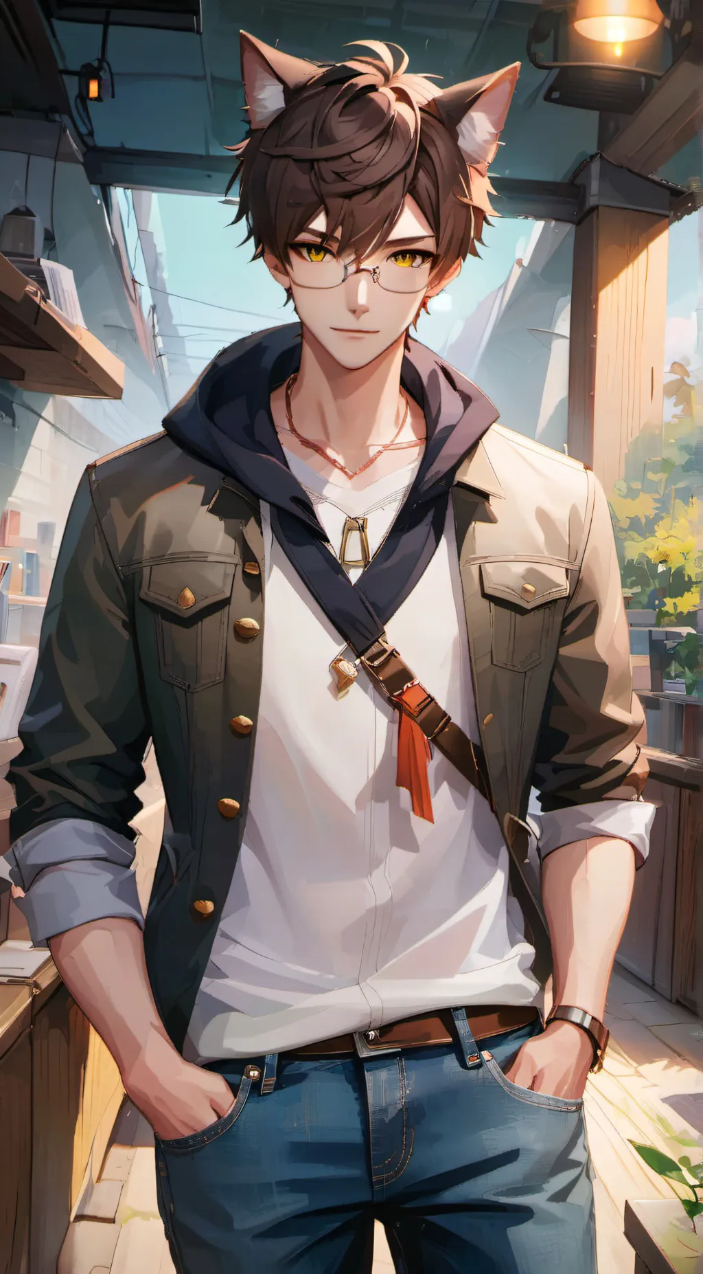 ai character: Bellamy background