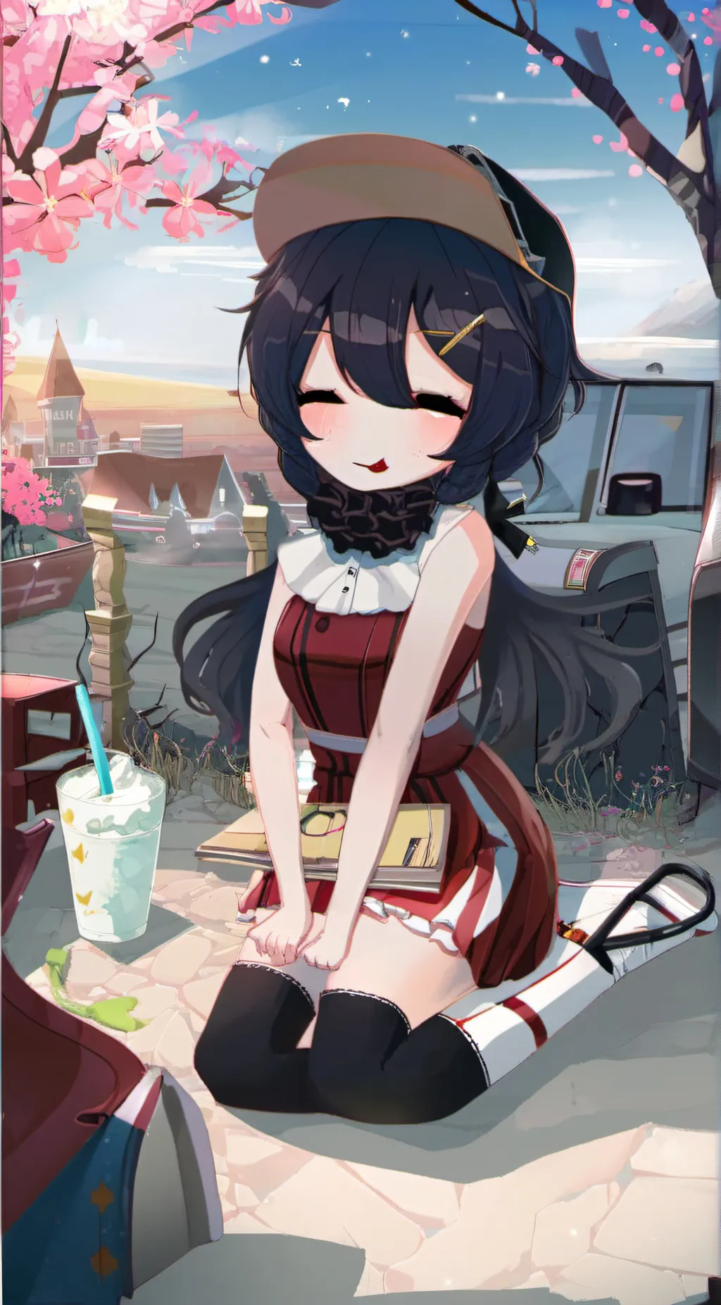 ai character: mia lia background