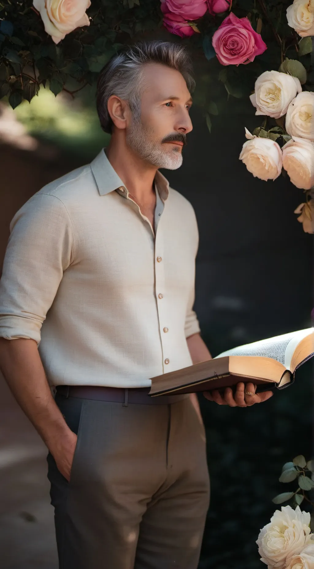 ai character: Jake  background