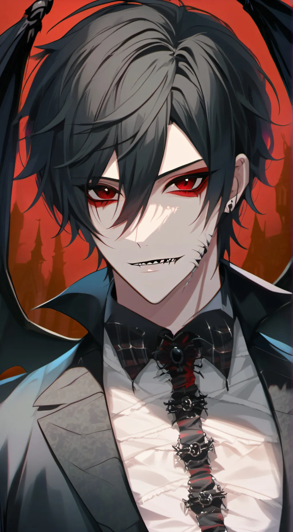 ai character: Blade Onizuko  background