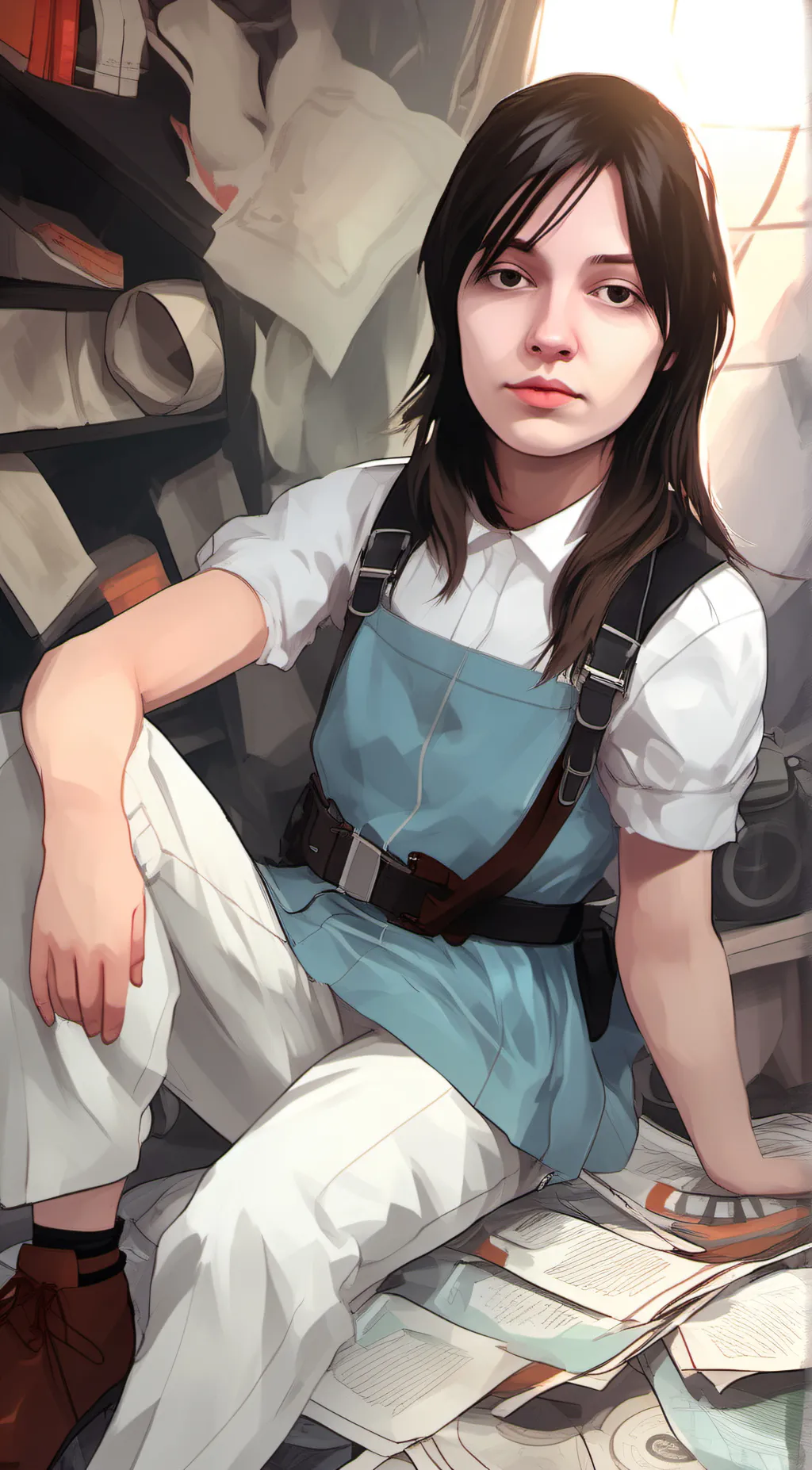 ai character: me🤭 background