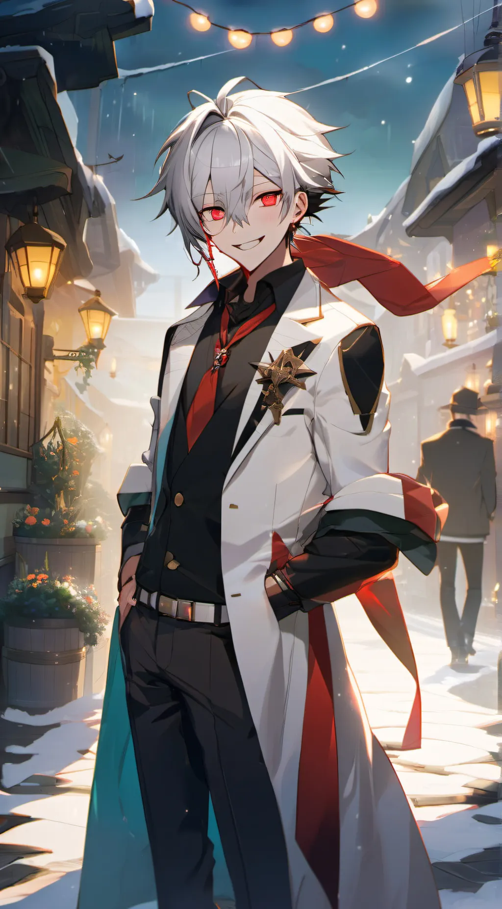 ai character: Park yeon (박 연) background