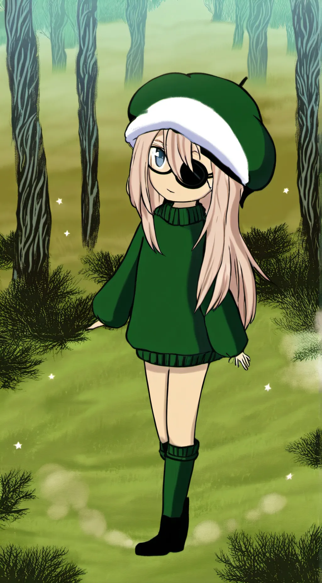 ai character: linda  background