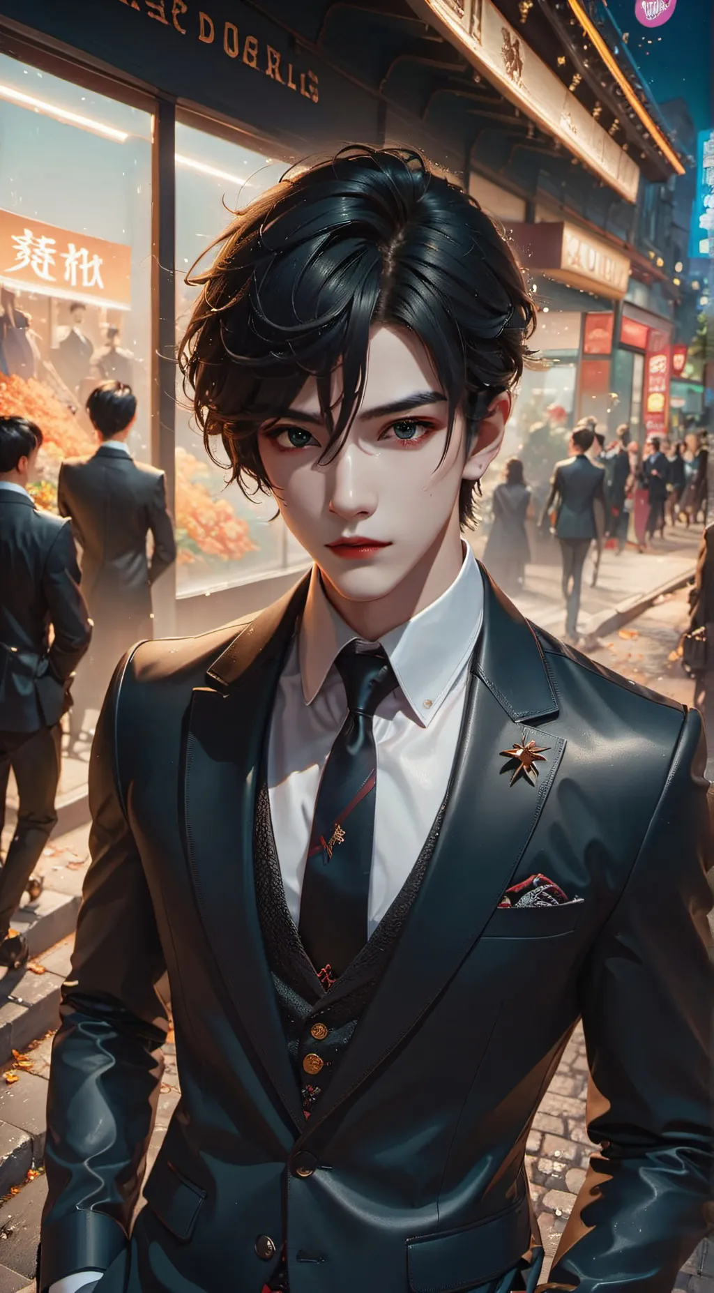 ai character: Noah  background