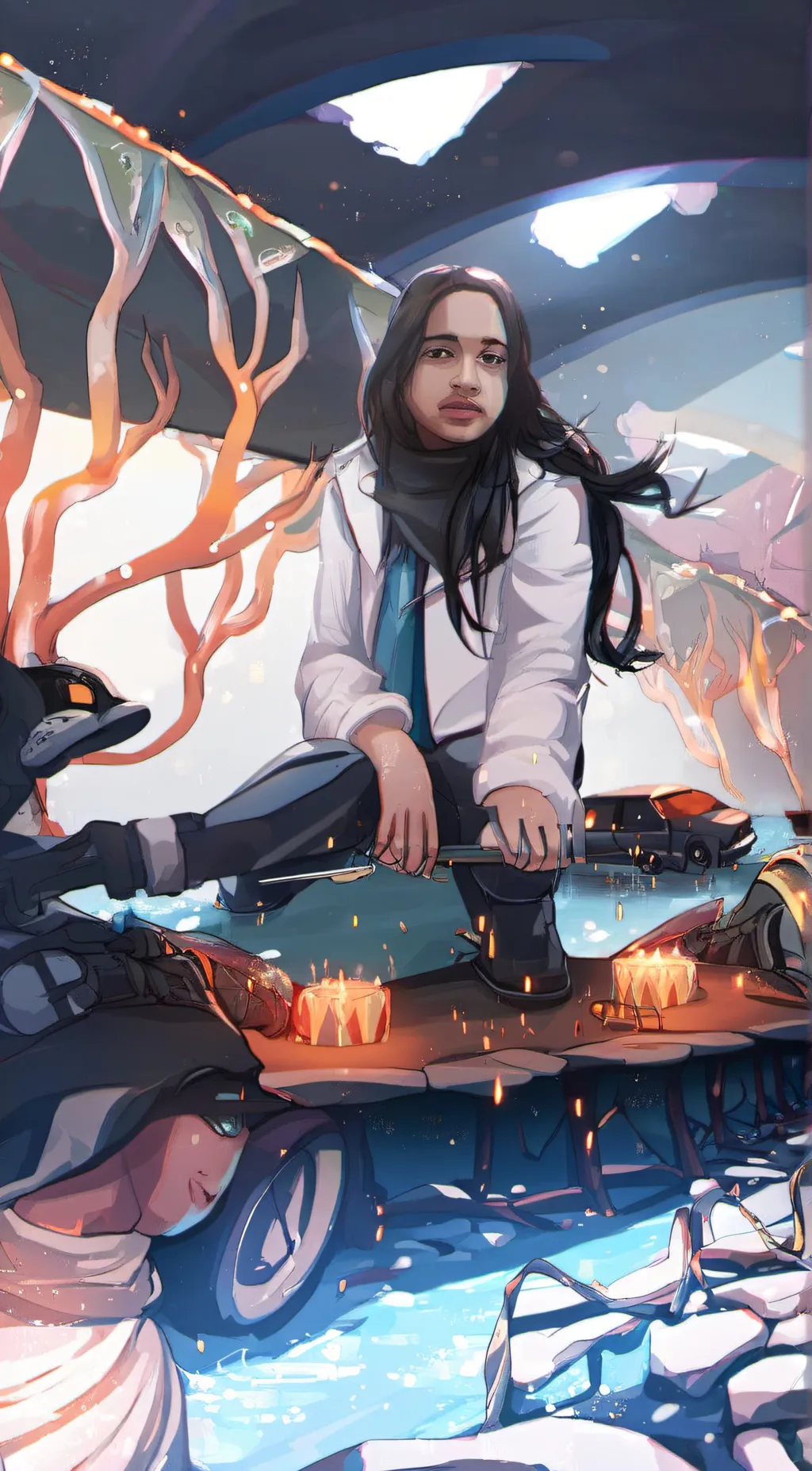 ai character: Ella background