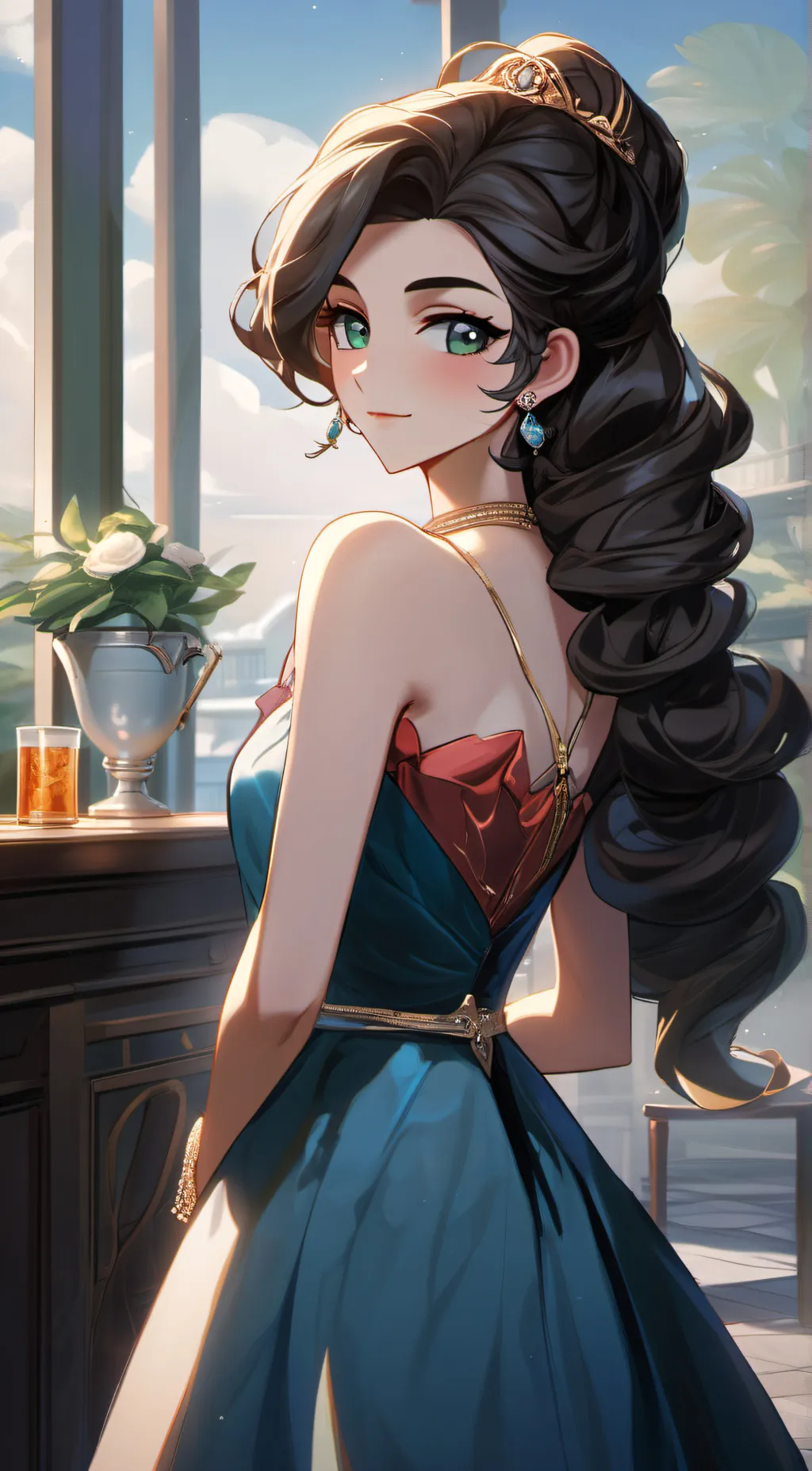 ai character: that one aunt background