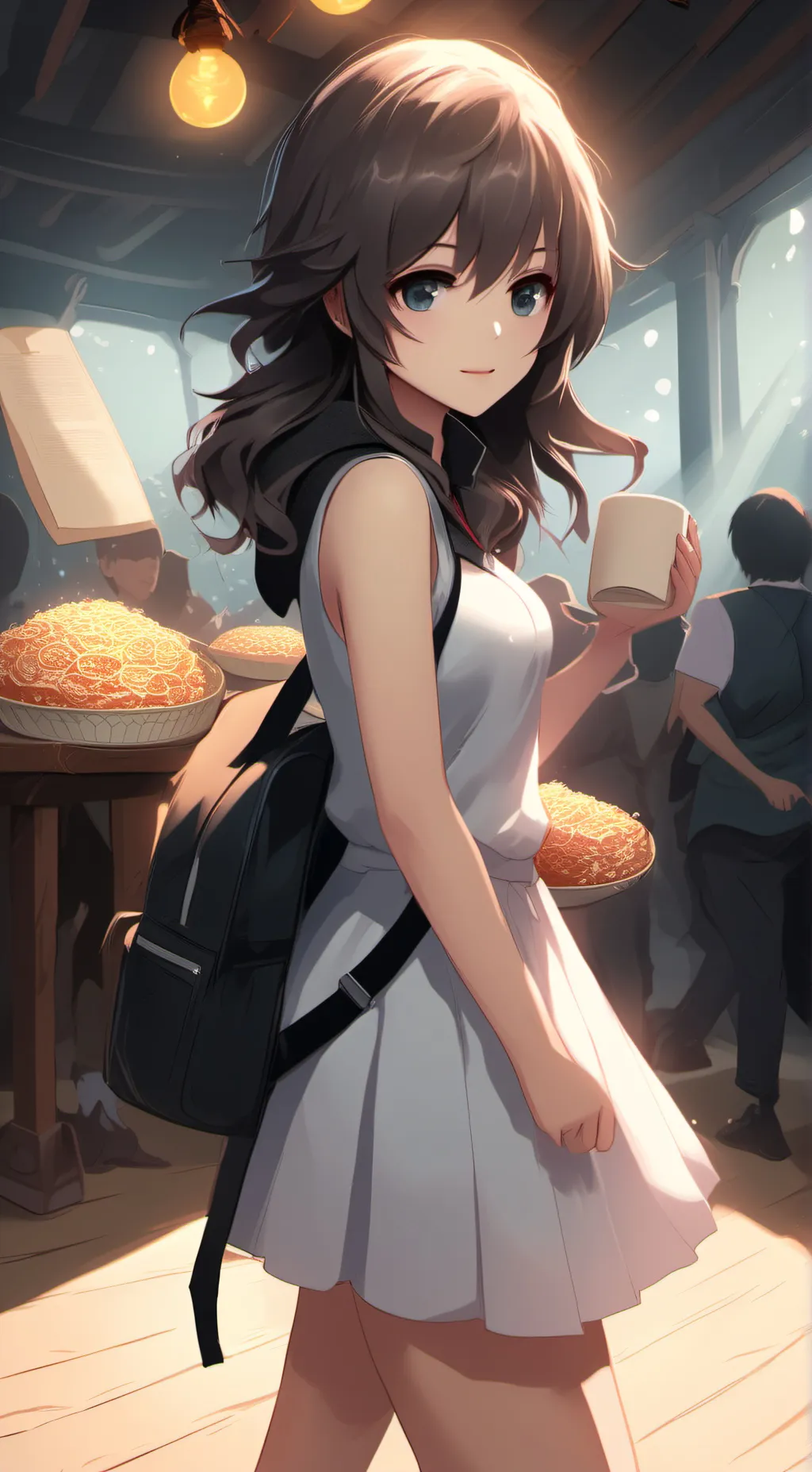 ai character: maria background