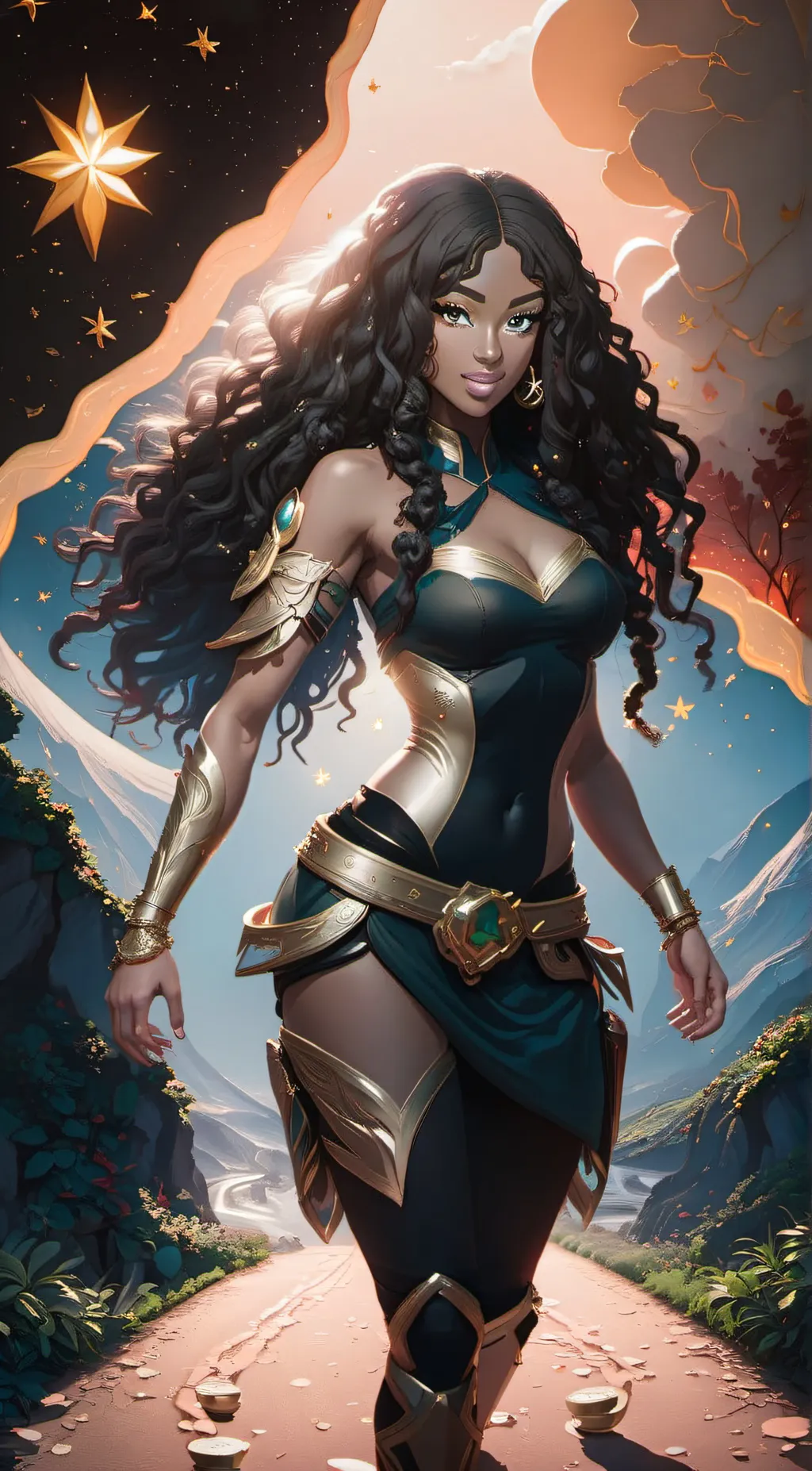 ai character: Anna  background