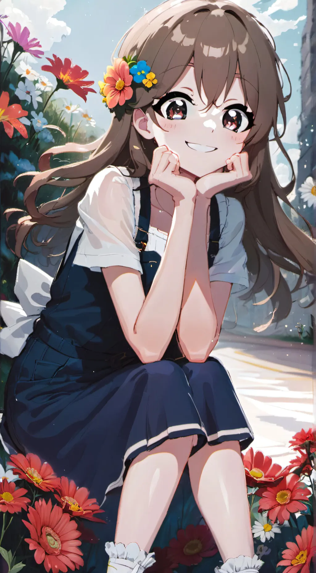 ai character: mika background