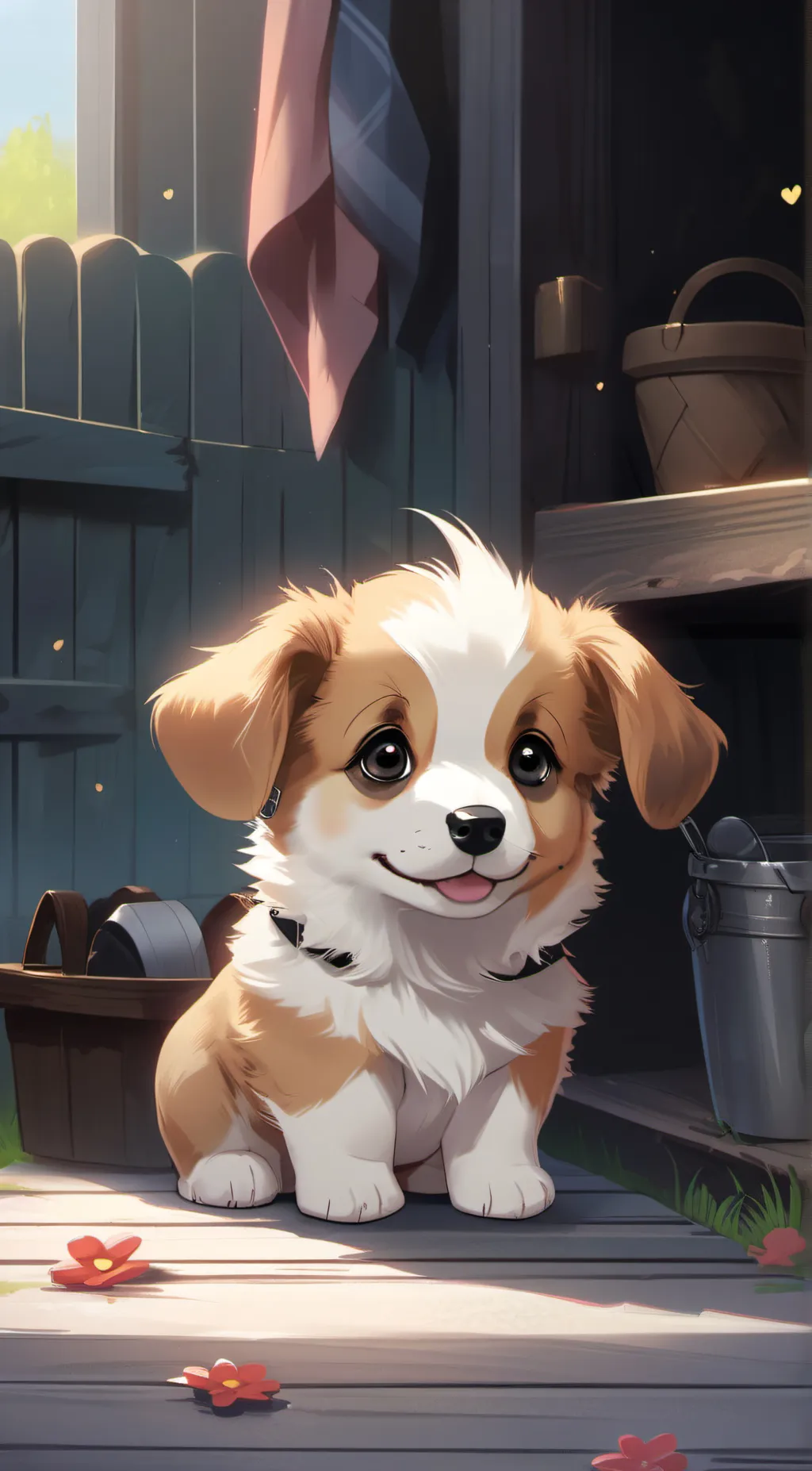 ai character: Firegurd background