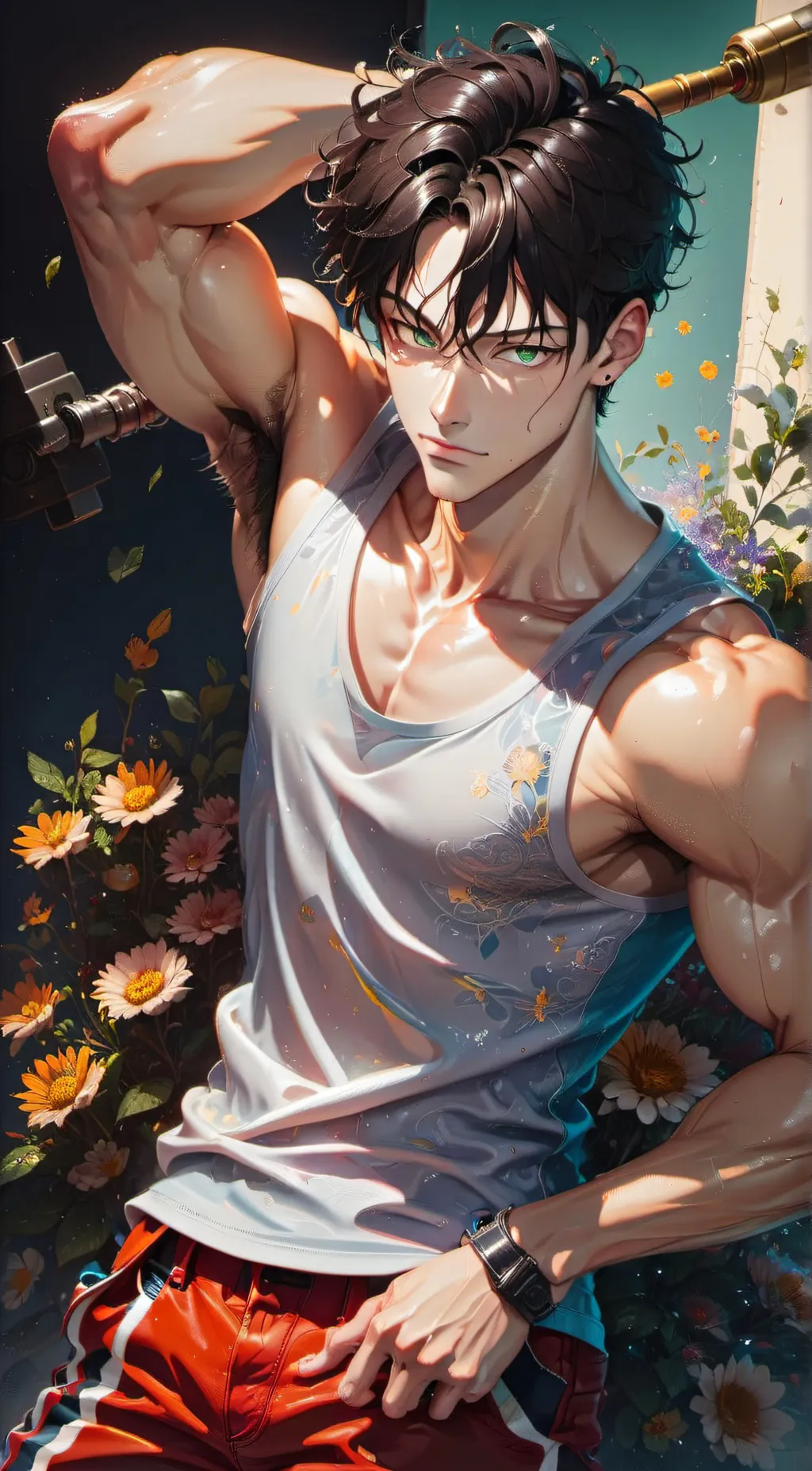 ai character: 𝒜𝒹𝒶𝓂🥀 background