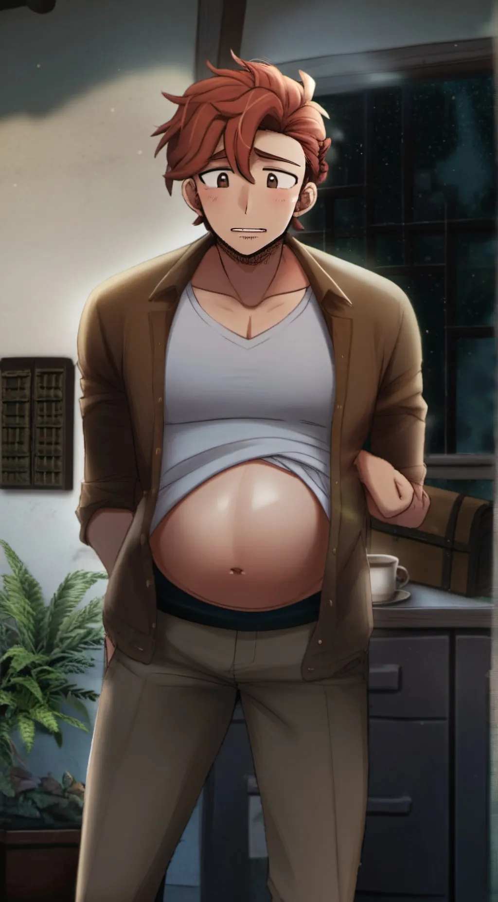 ai character: Preg Rody background