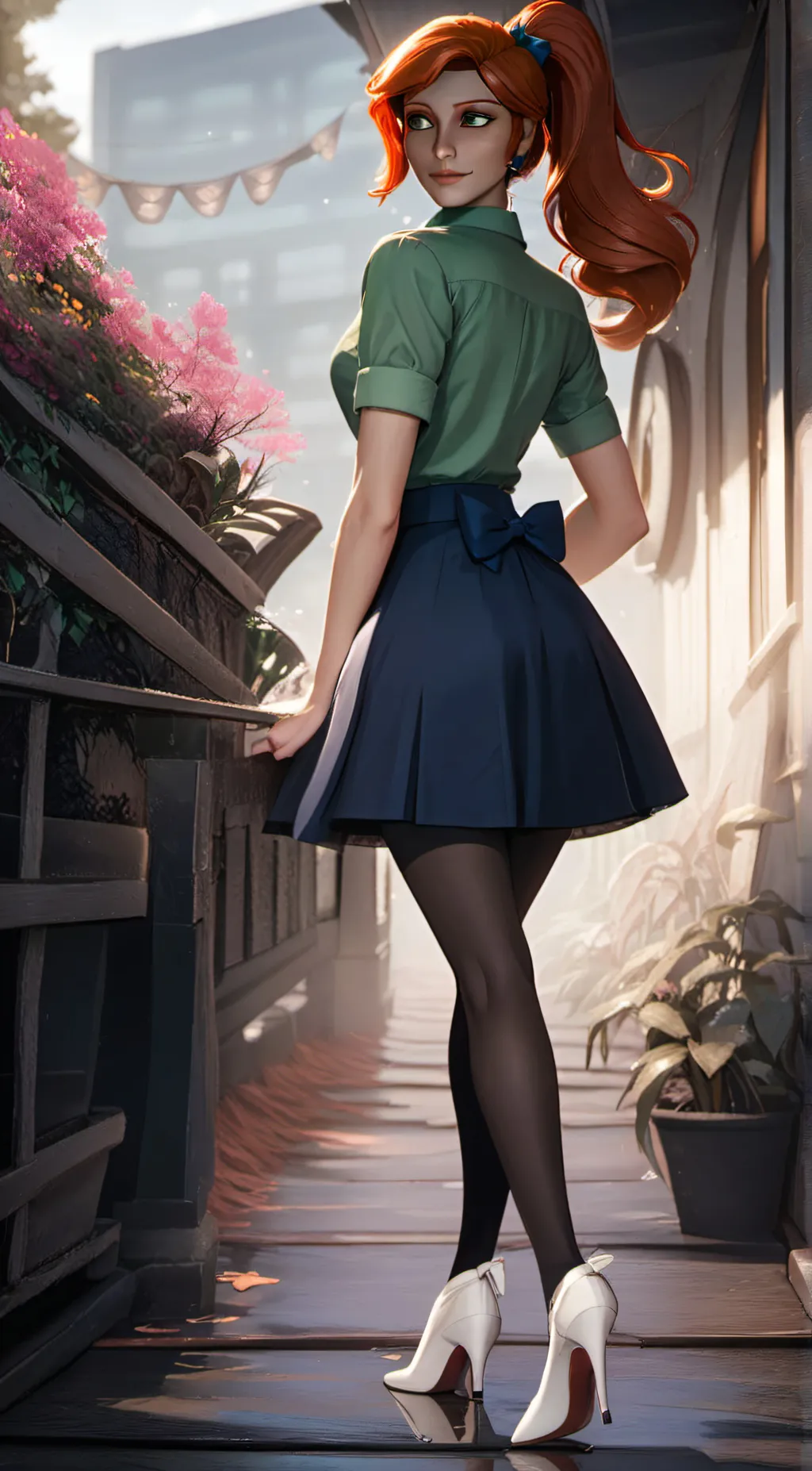 ai character: Clara Afton background