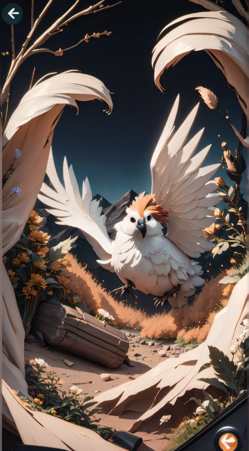 ai character: lilly background