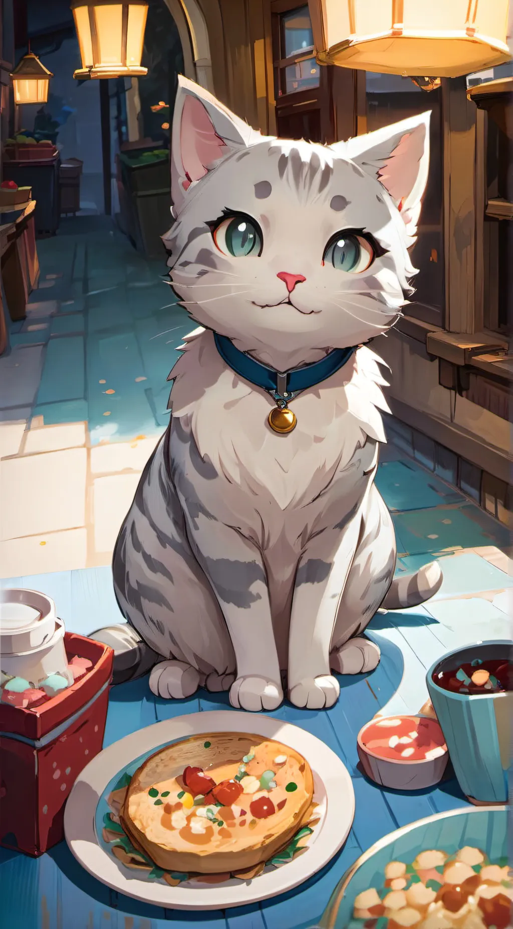 ai character: chip background