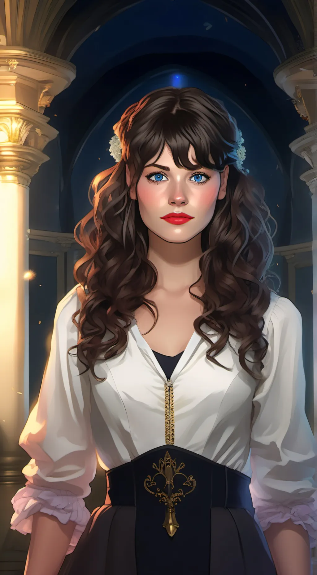 ai character: Valentina background