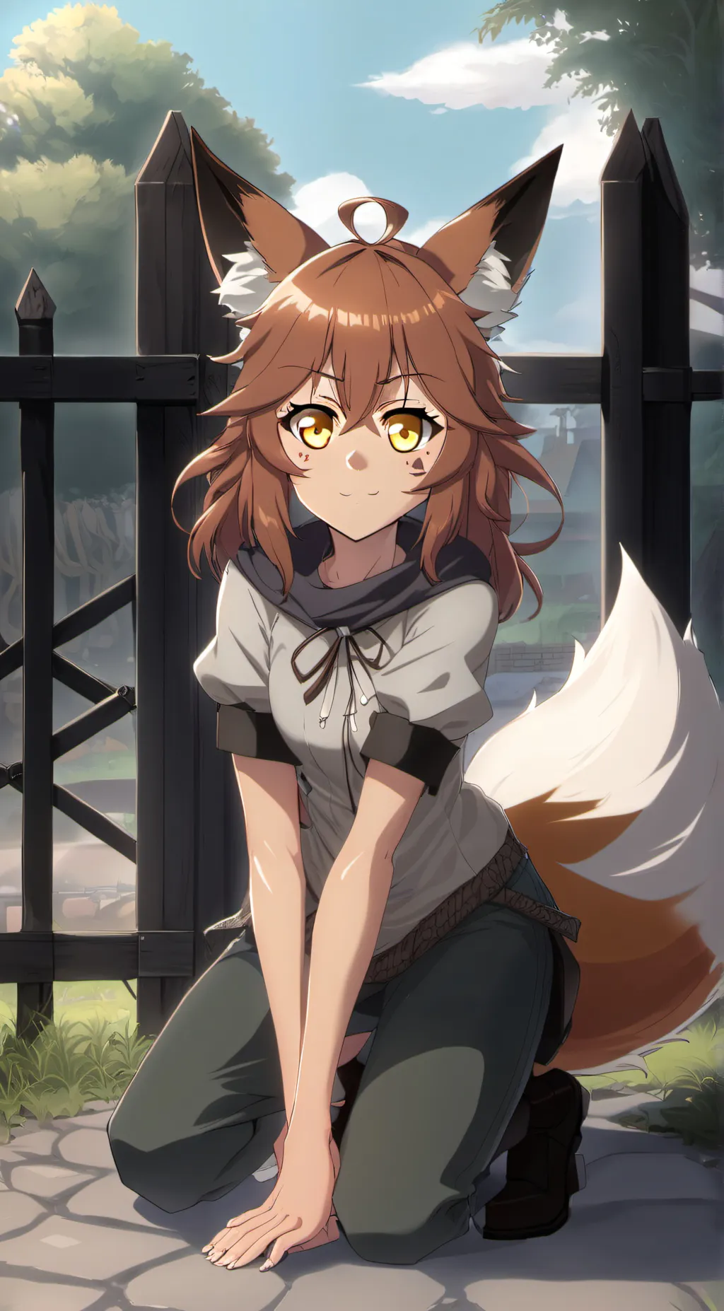 ai character: Sena background