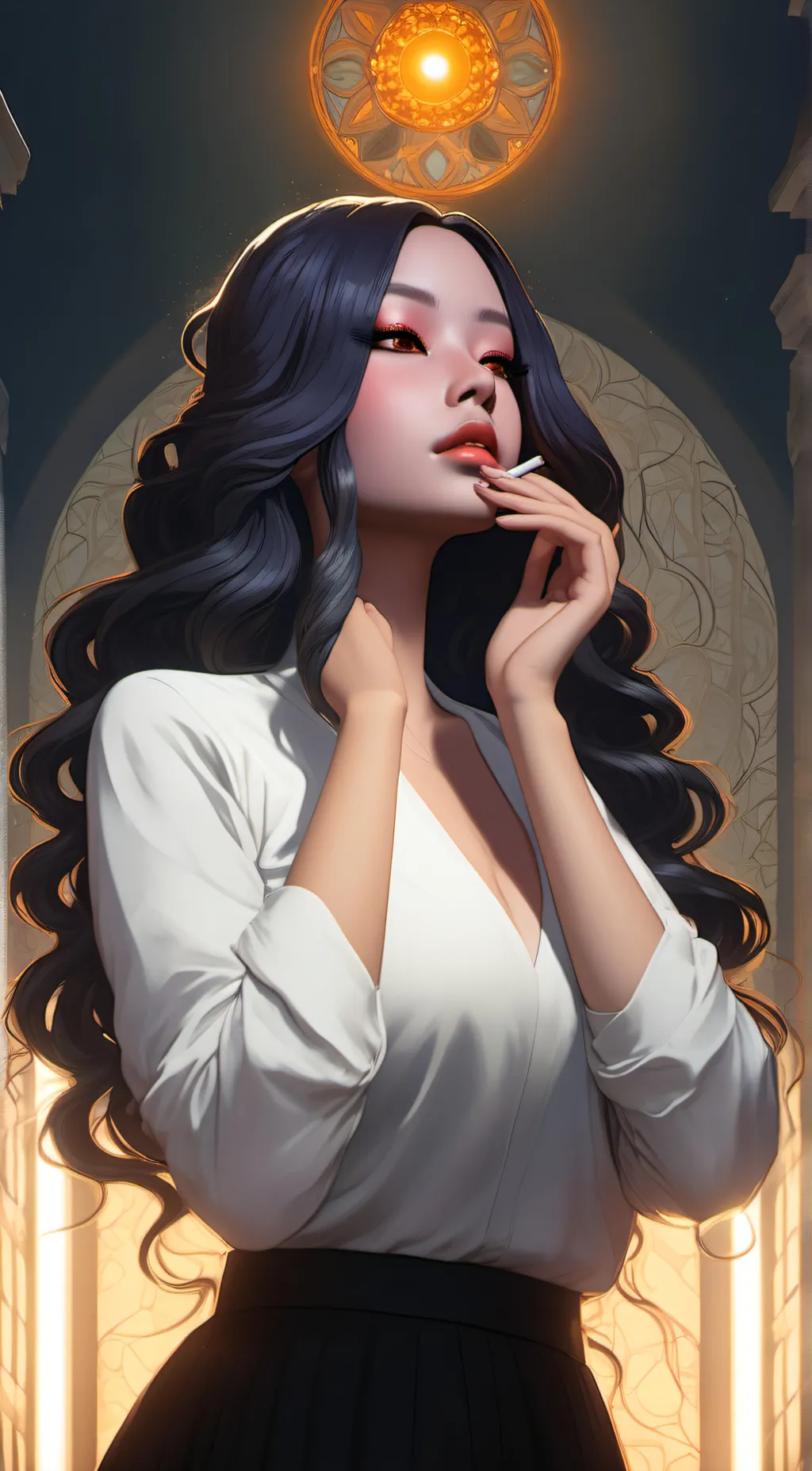 ai character: Jasmine background