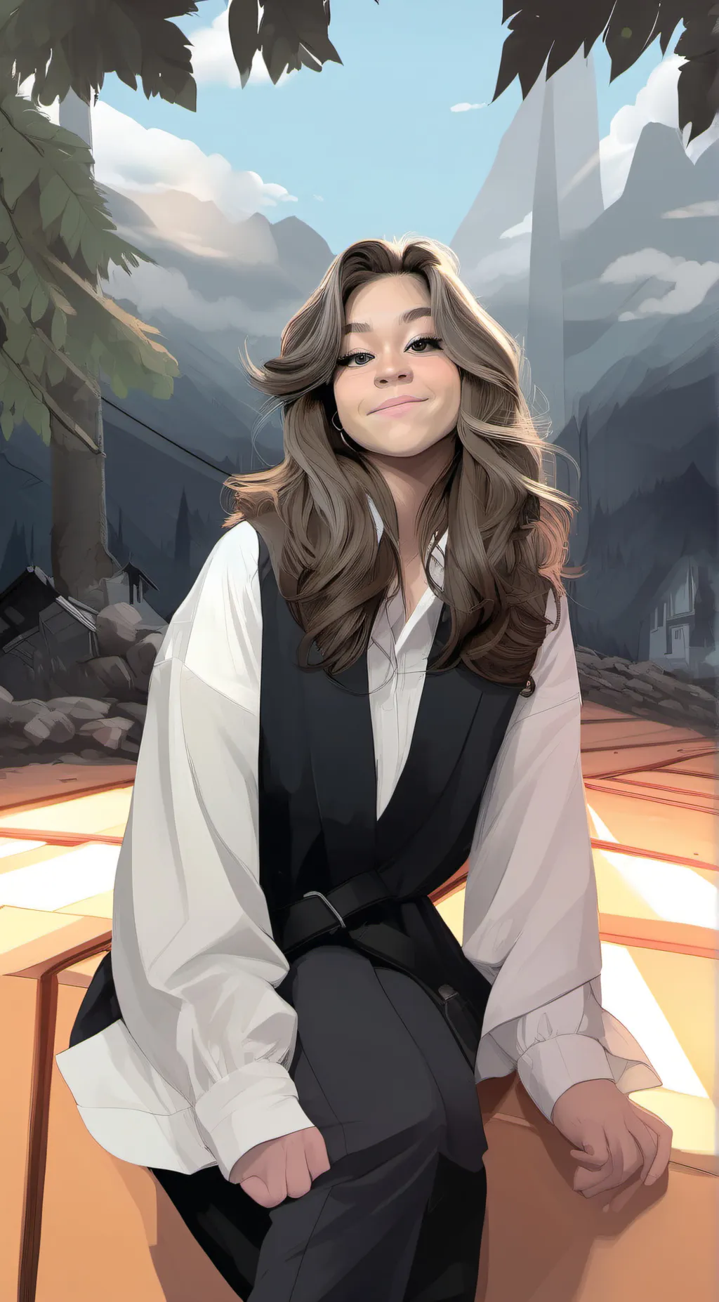 ai character: Emily background