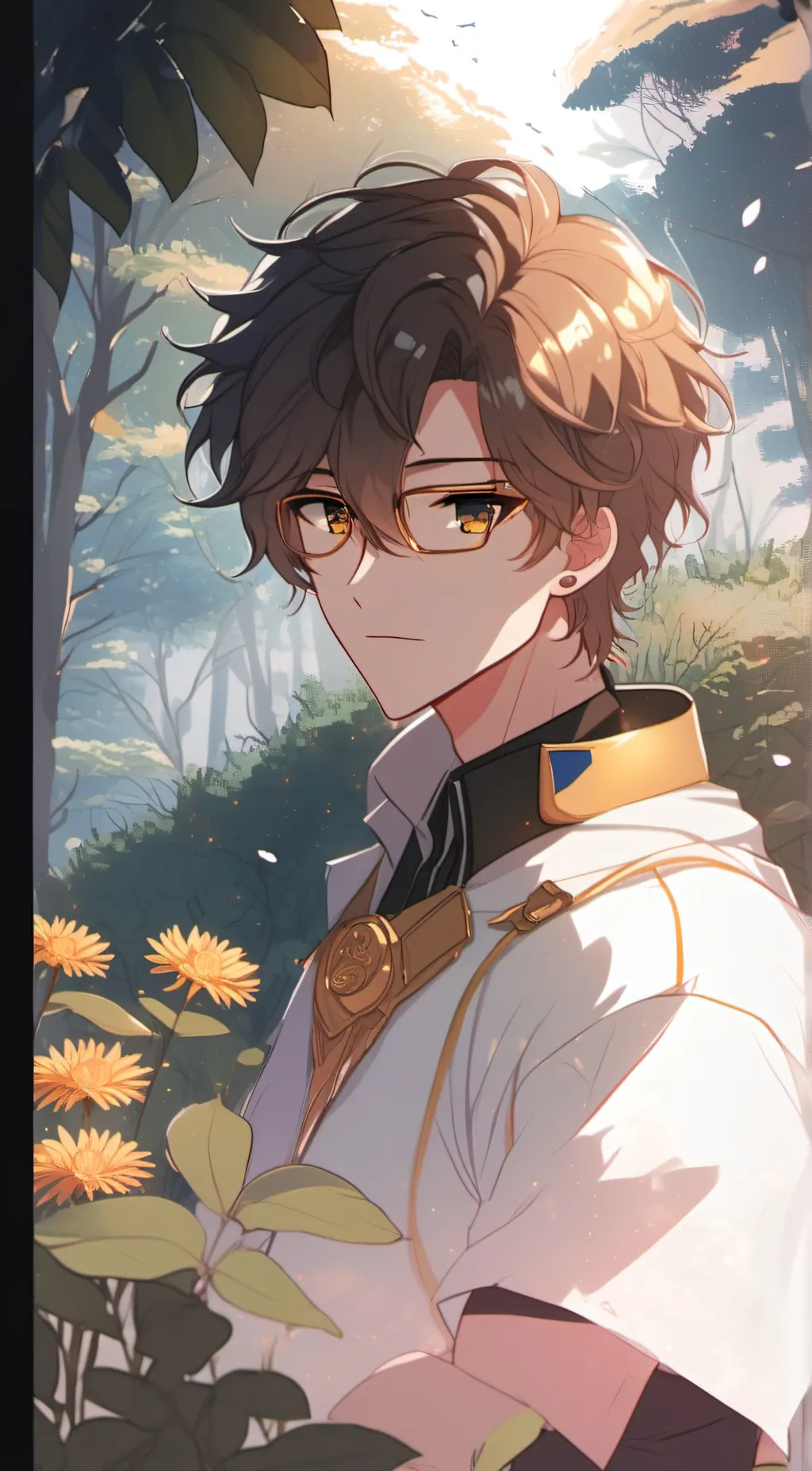 ai character: Leo background