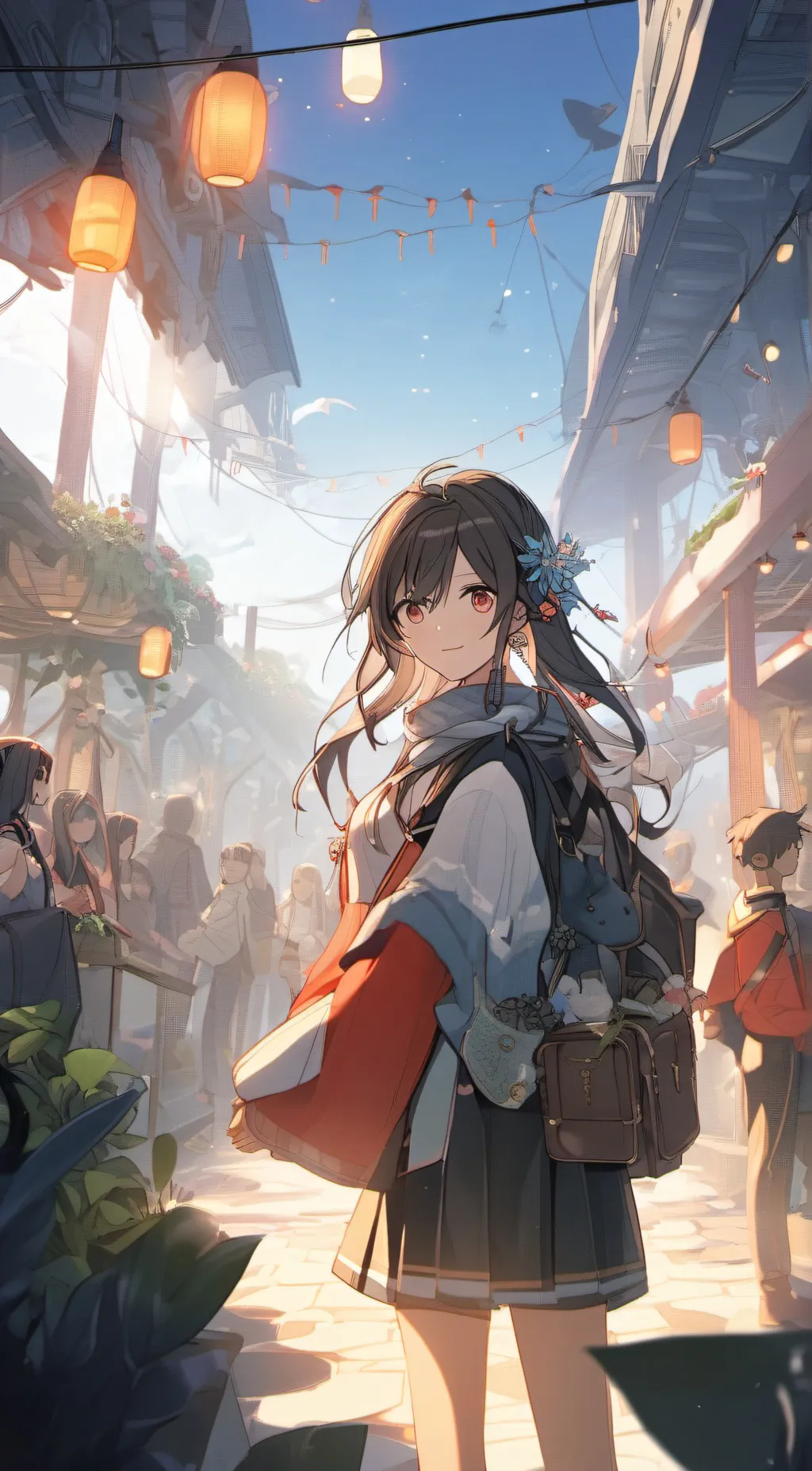 ai character: Melissa  background