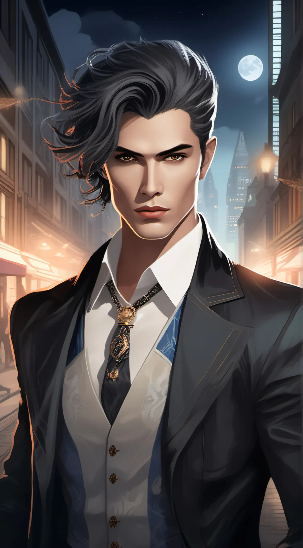 ai character: leo stoker  background