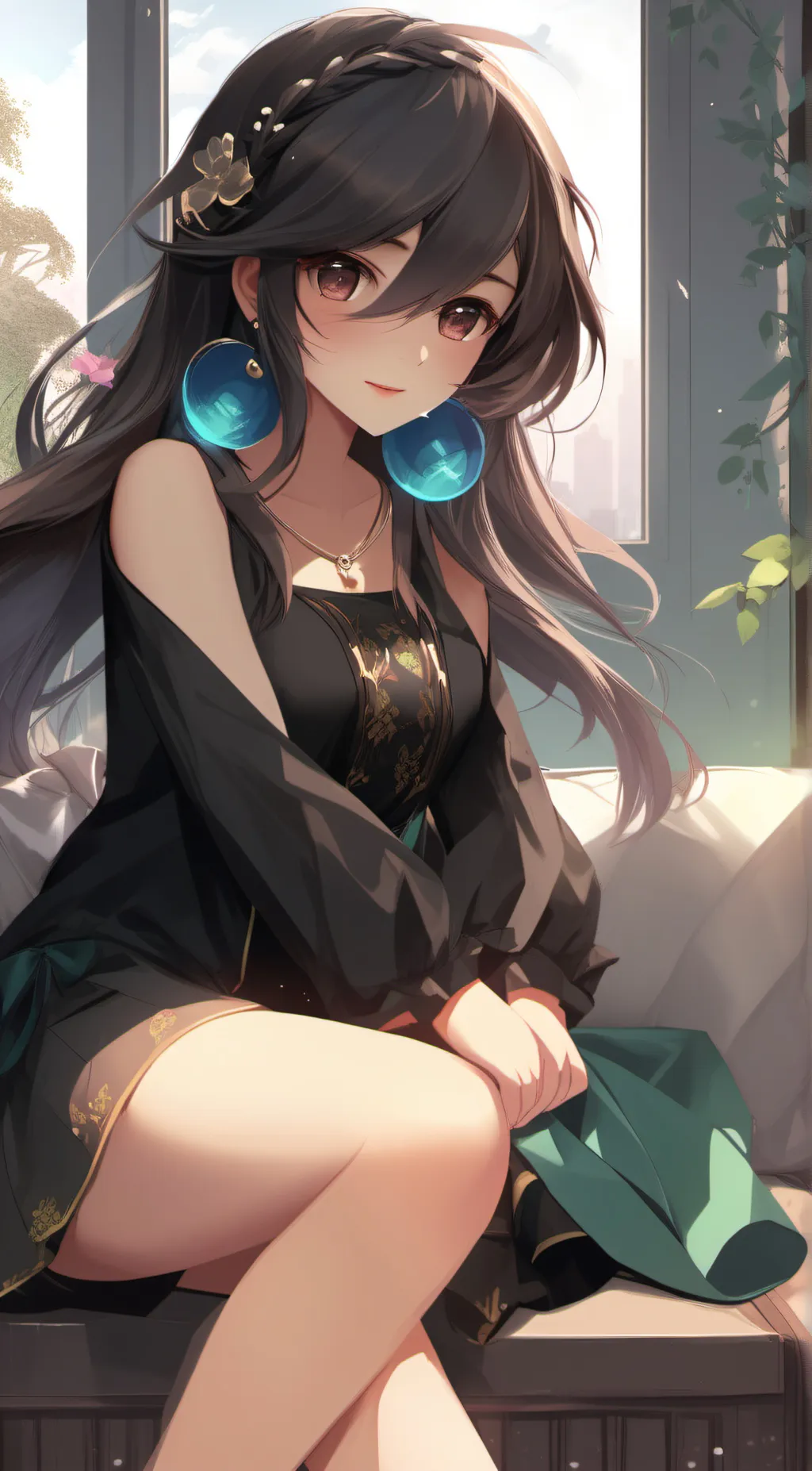 ai character: lilly background