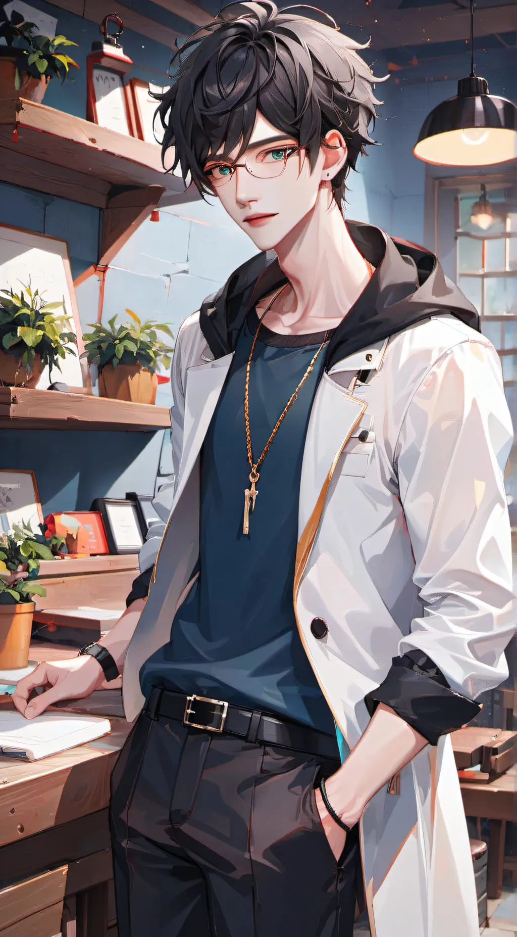 ai character: Liam background