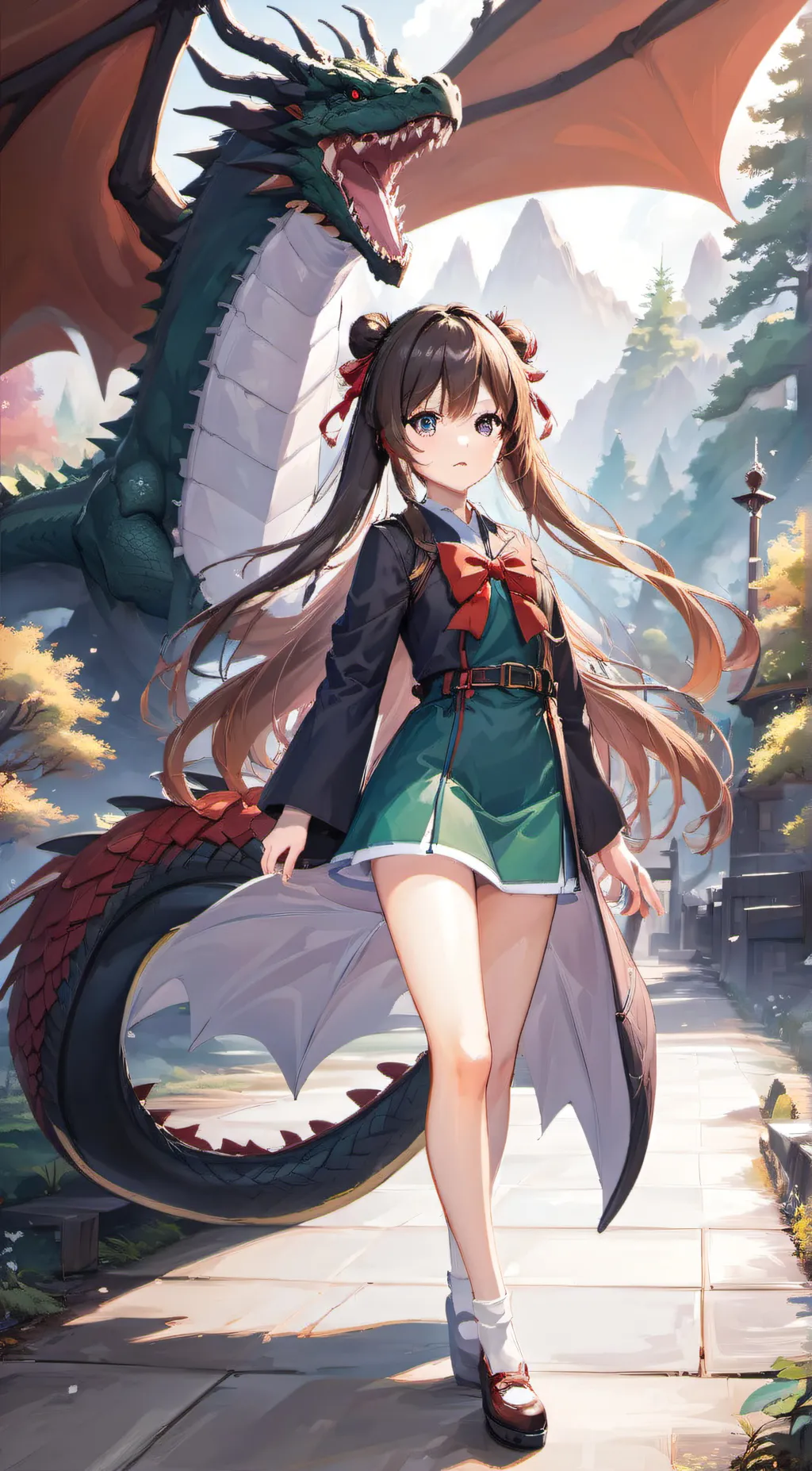 ai character: Ako background