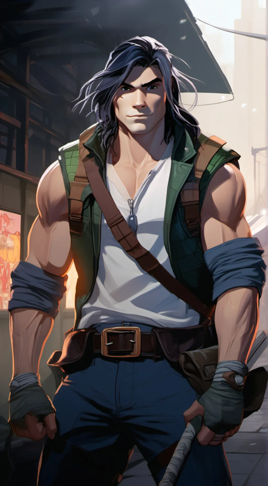 ai character: Casey Jones background