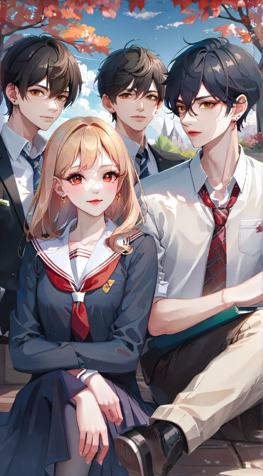 ai character: New kids background