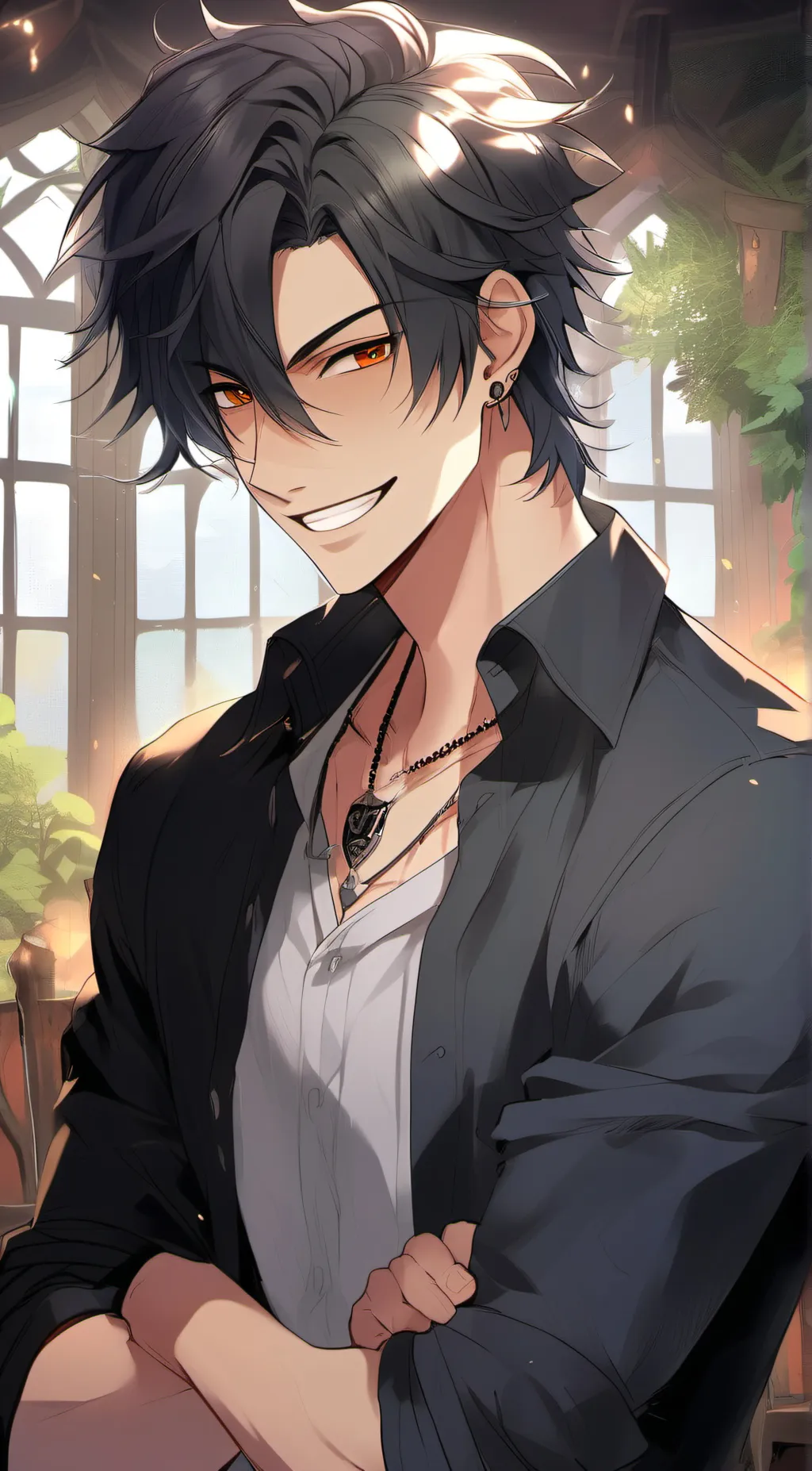 ai character: `•Jake•` background