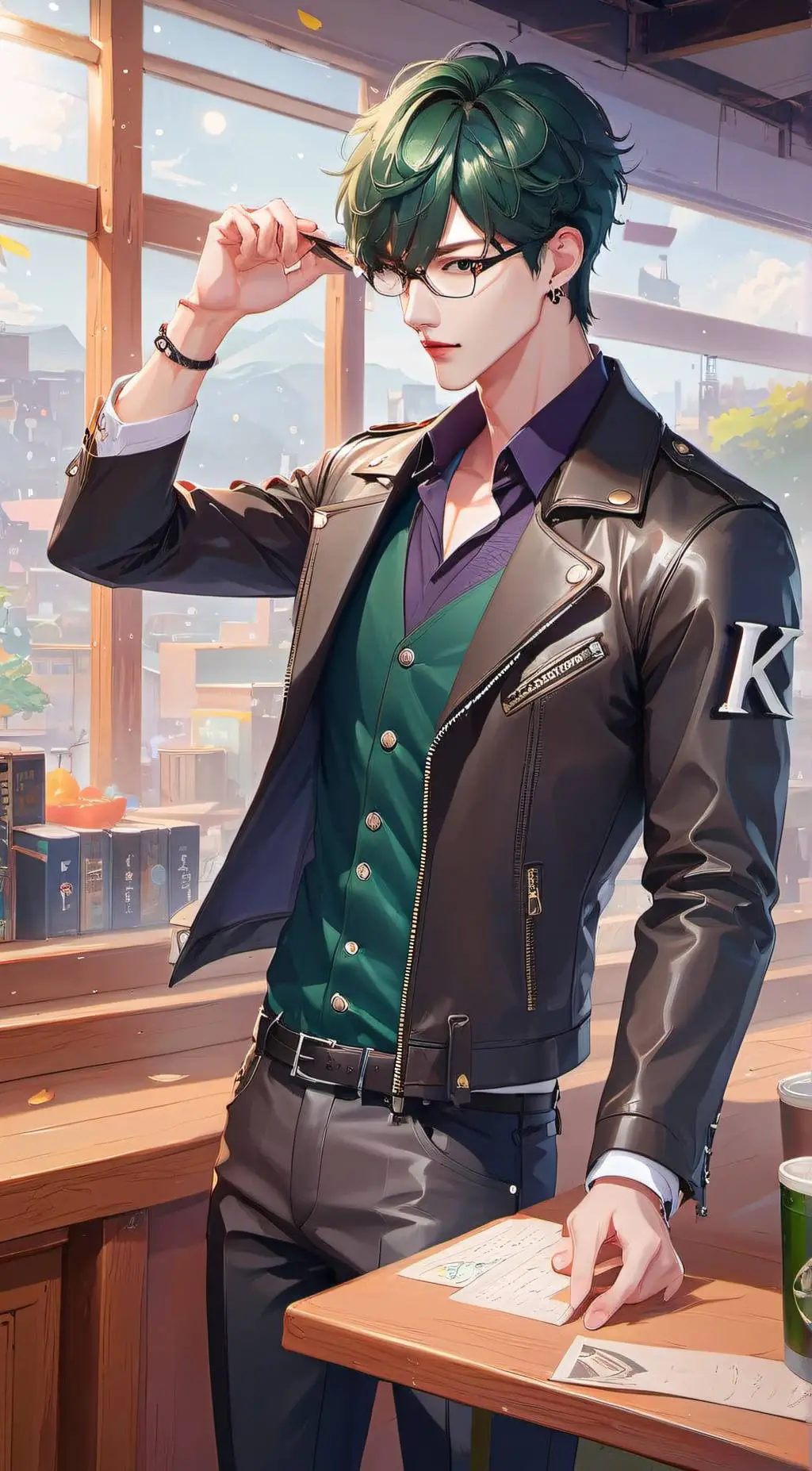 ai character: Keñji background