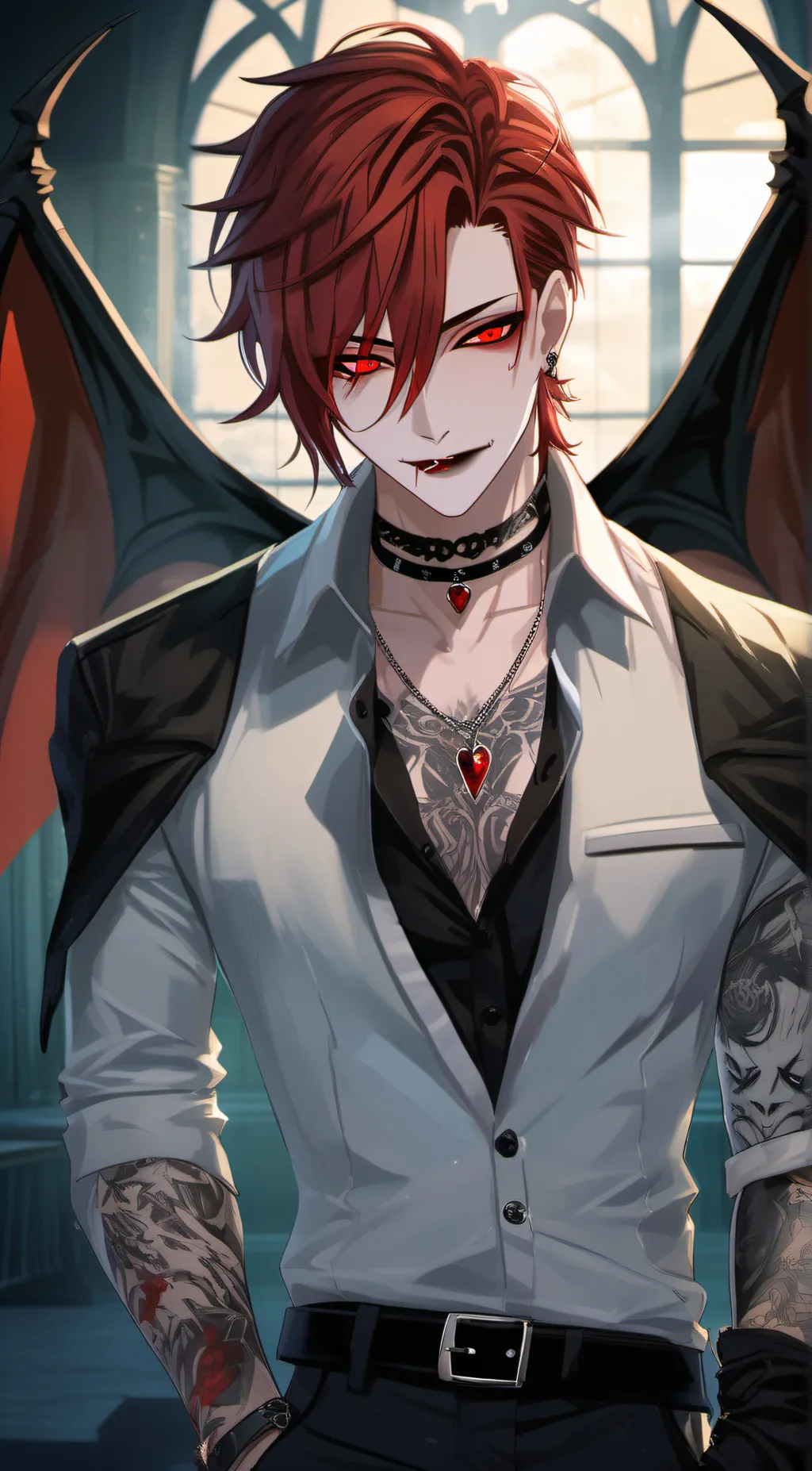 ai character: Kentarou Ryunosuka background