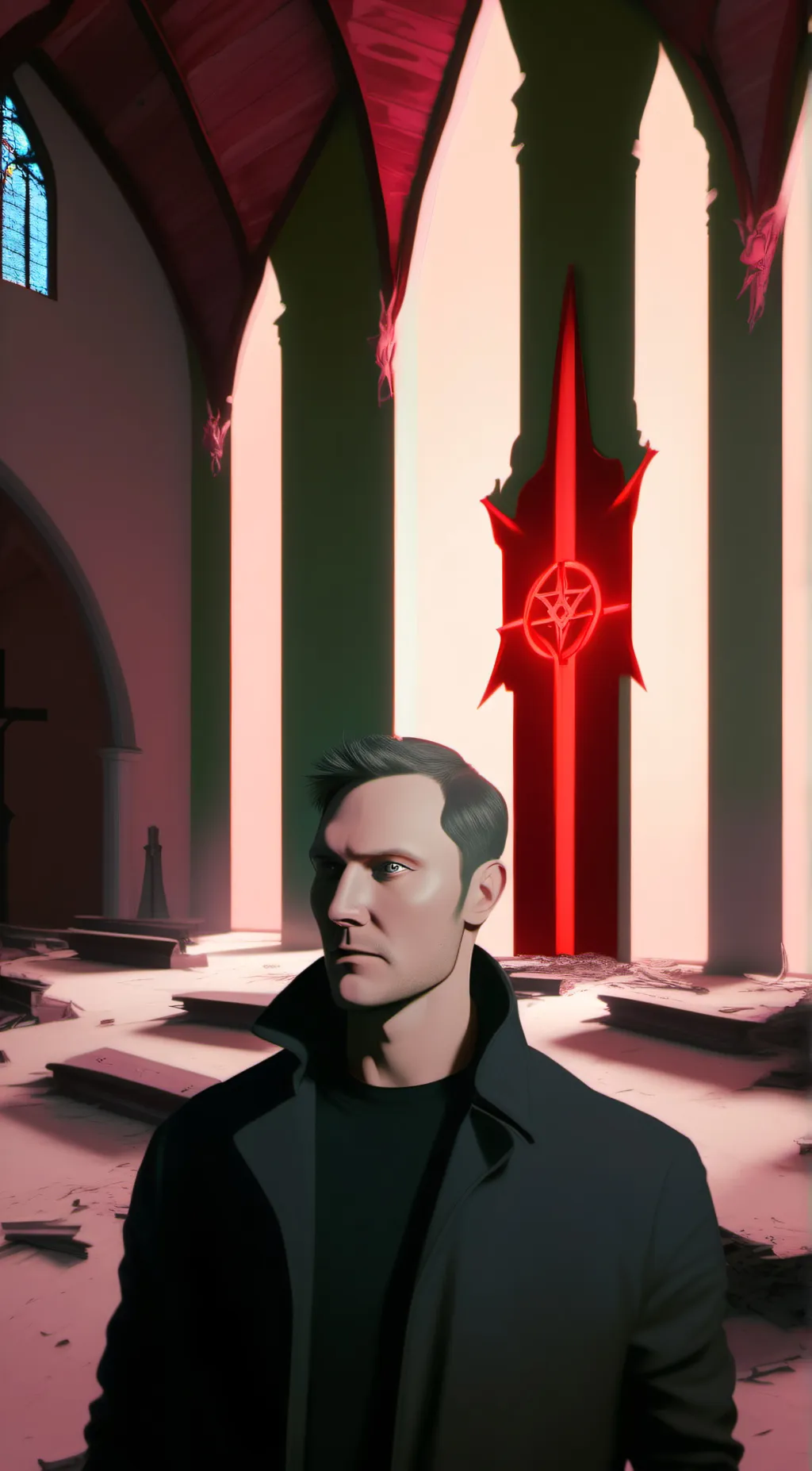 ai character: I Lost my memories background