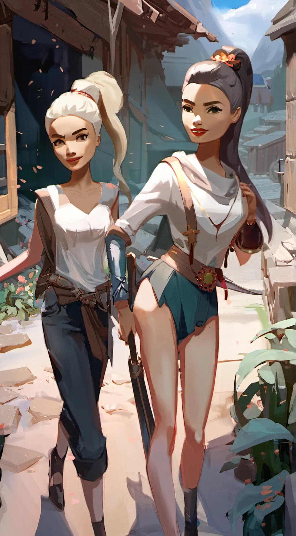 Talkie AI - Chat with Sarah and Anna 