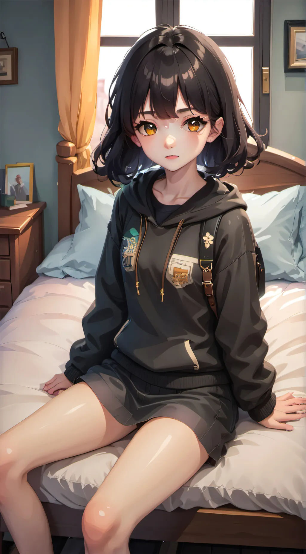 ai character: Zoey background