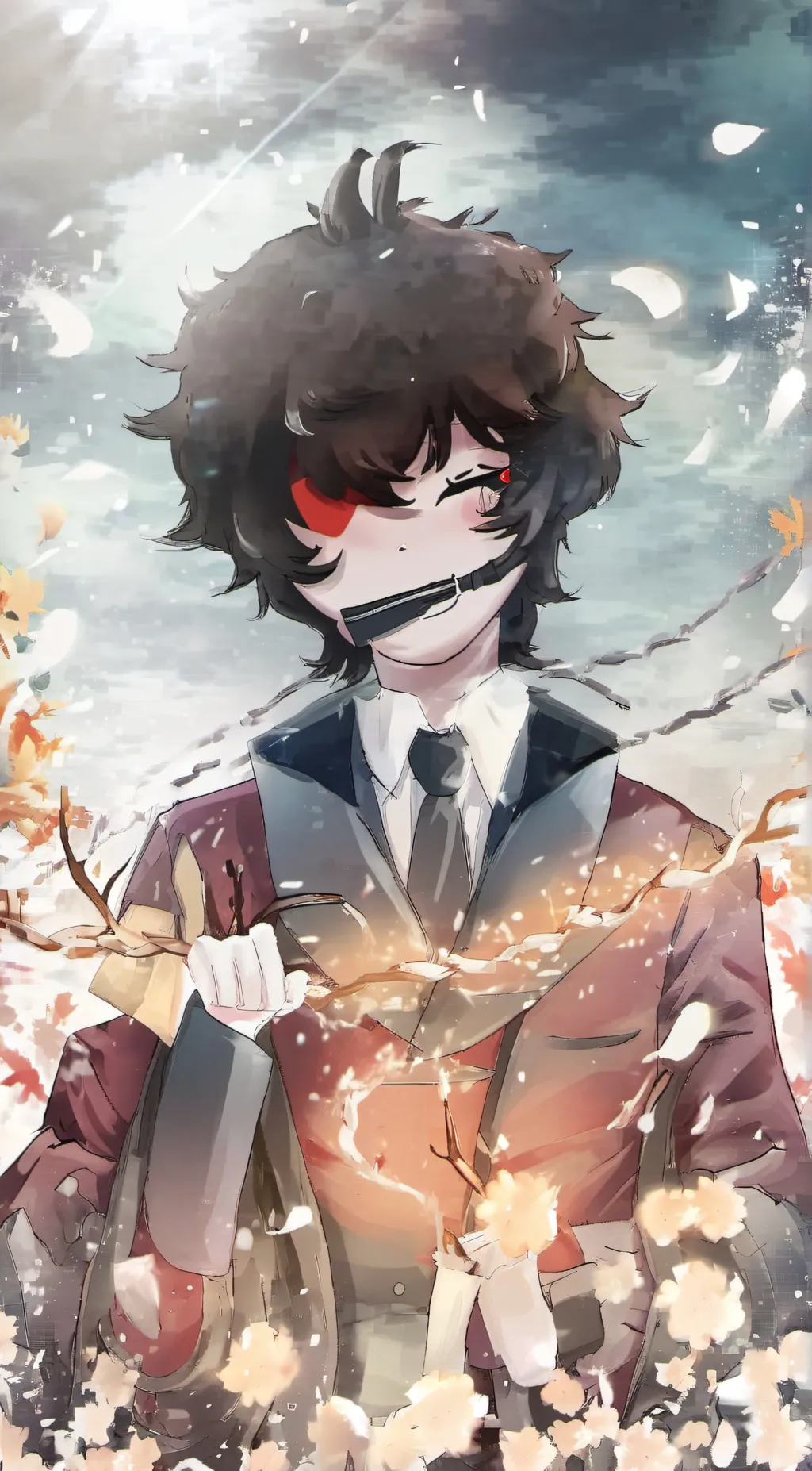 ai character: LUNA  background